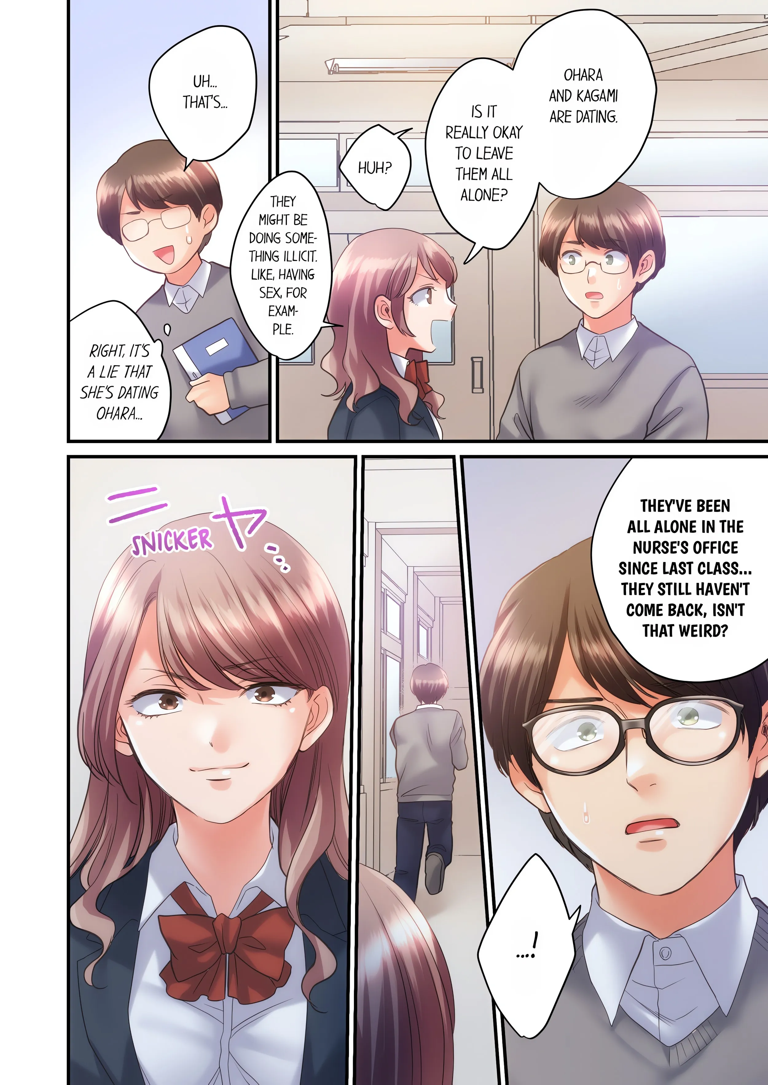 NTR Underneath Her Skirt (Uncensored) Chapter 27 page 8 - 