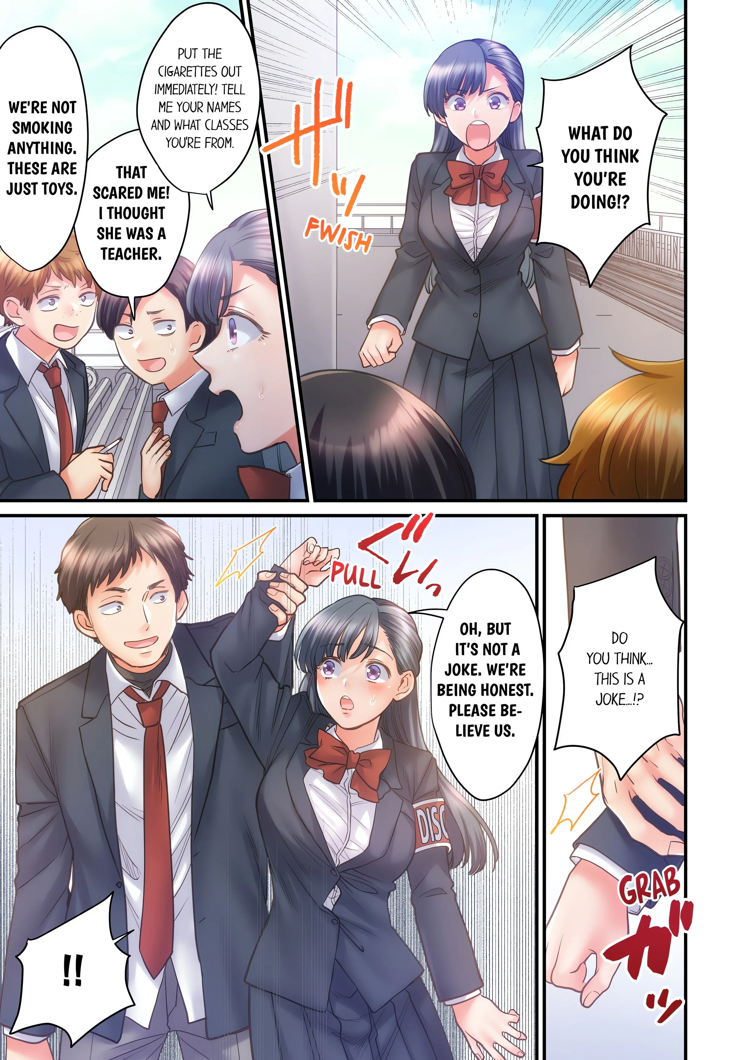 NTR Underneath Her Skirt (Uncensored) Chapter 32 page 3 - 