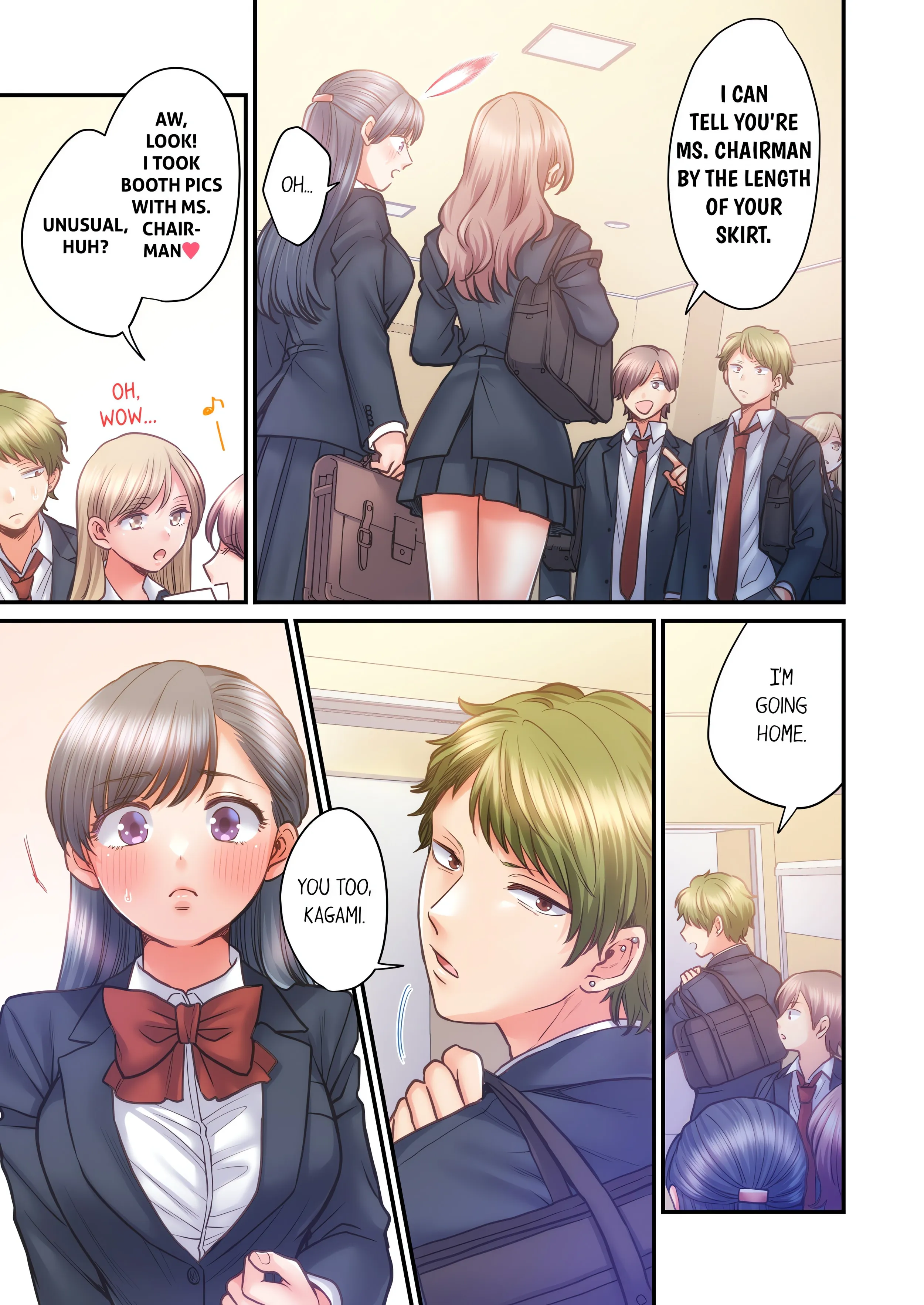 NTR Underneath Her Skirt (Uncensored) Chapter 38 page 5 - 