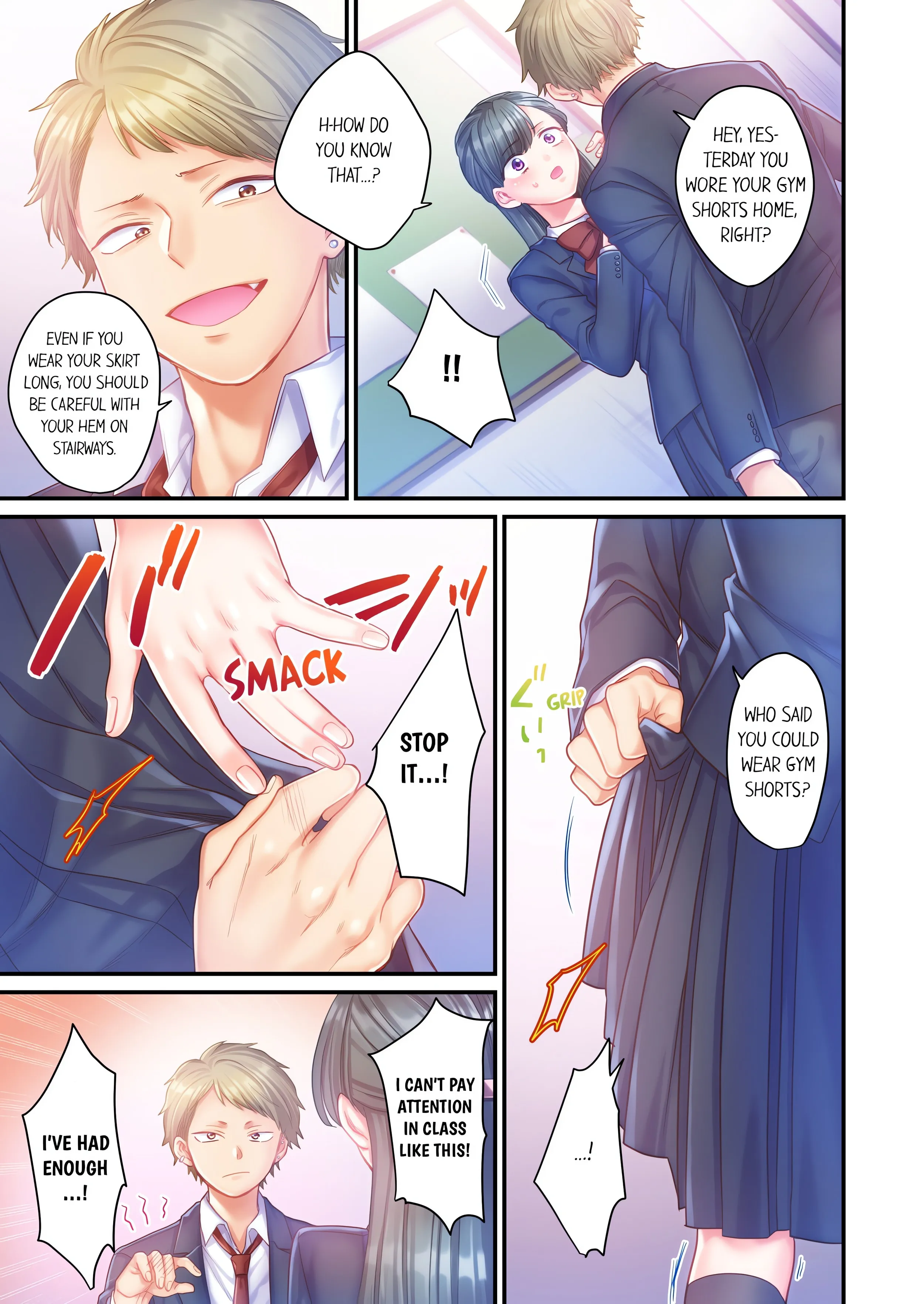 NTR Underneath Her Skirt (Uncensored) Chapter 4 page 3 - 