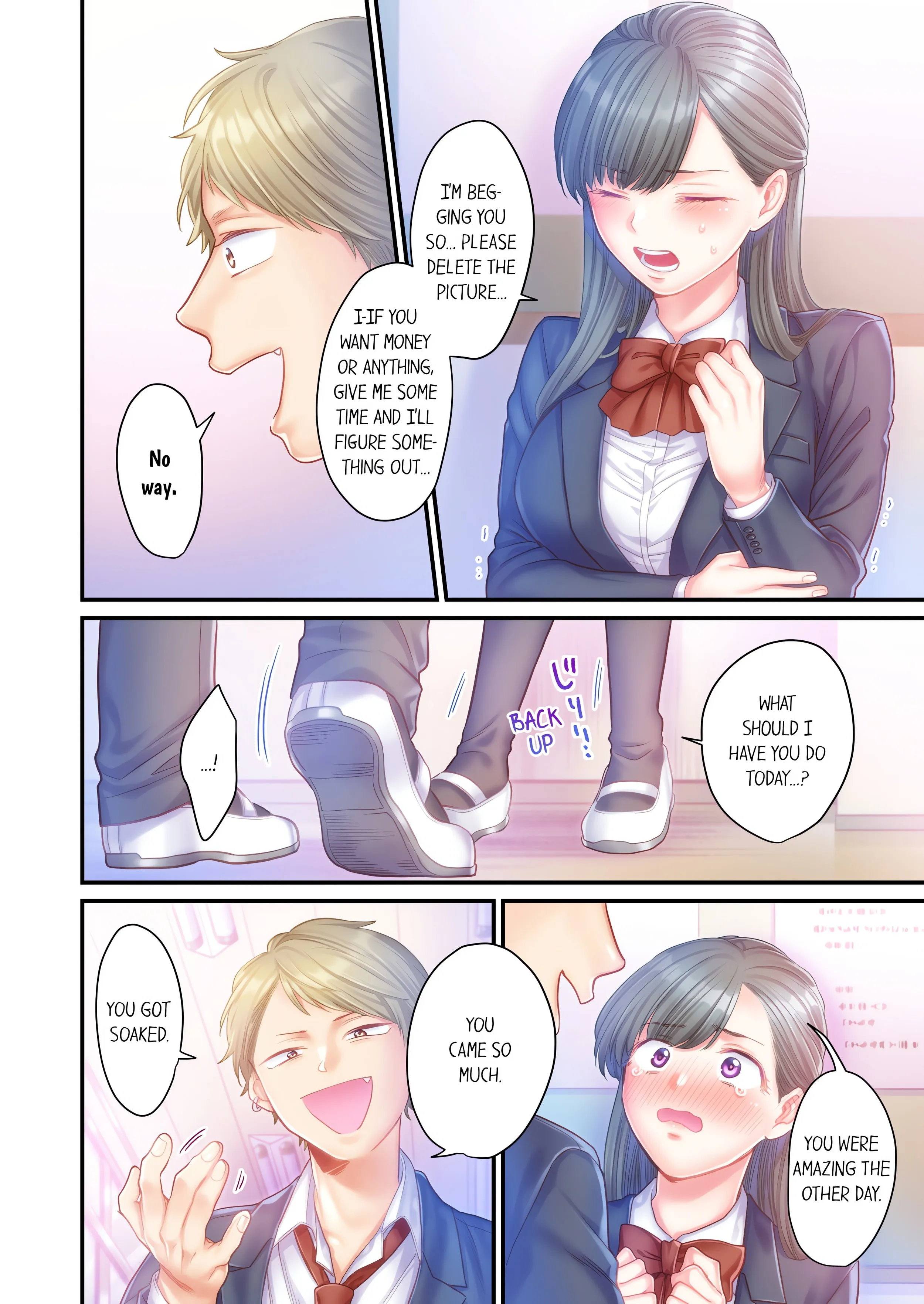 NTR Underneath Her Skirt (Uncensored) Chapter 4 page 4 - 