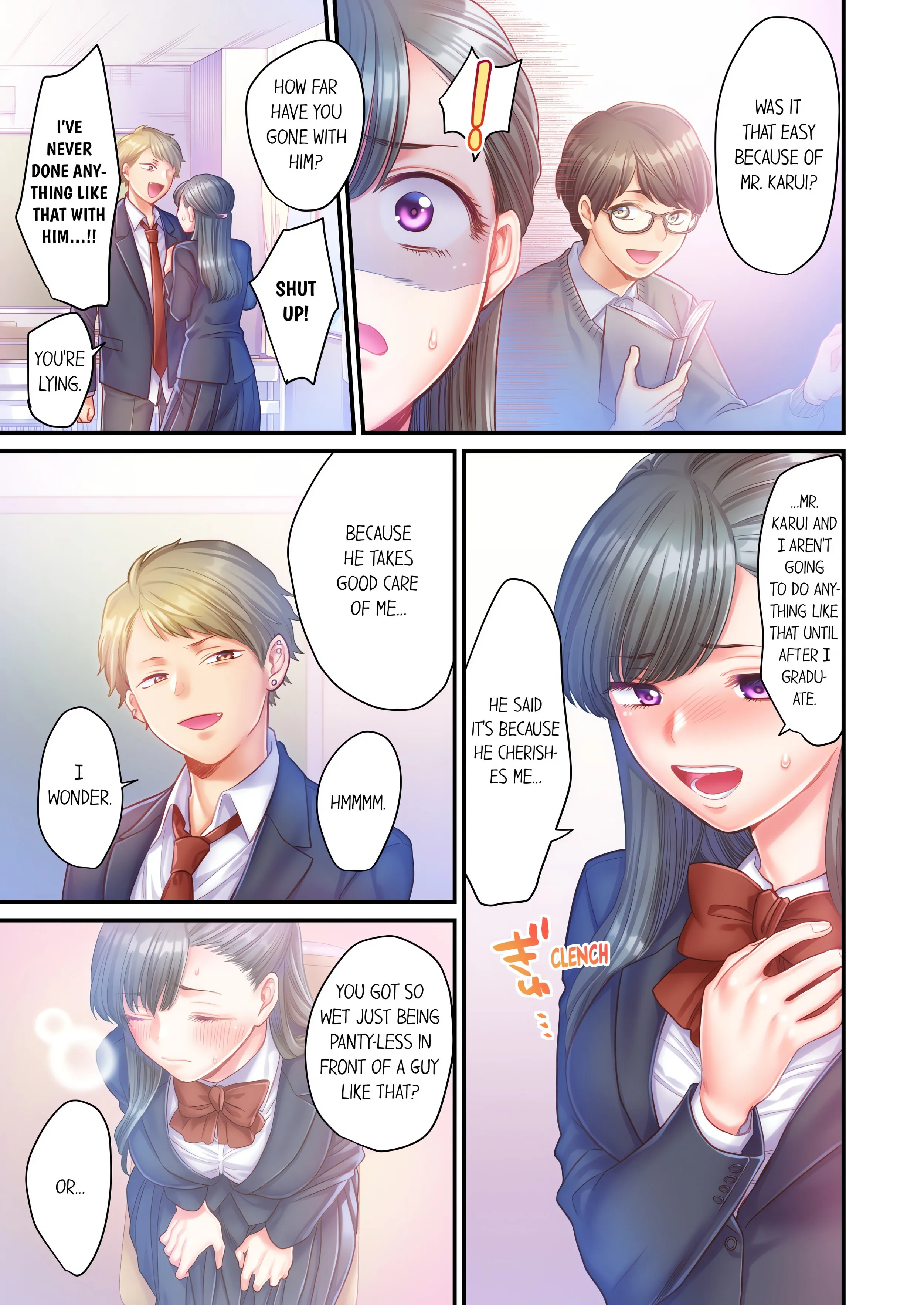 NTR Underneath Her Skirt (Uncensored) Chapter 4 page 5 - 