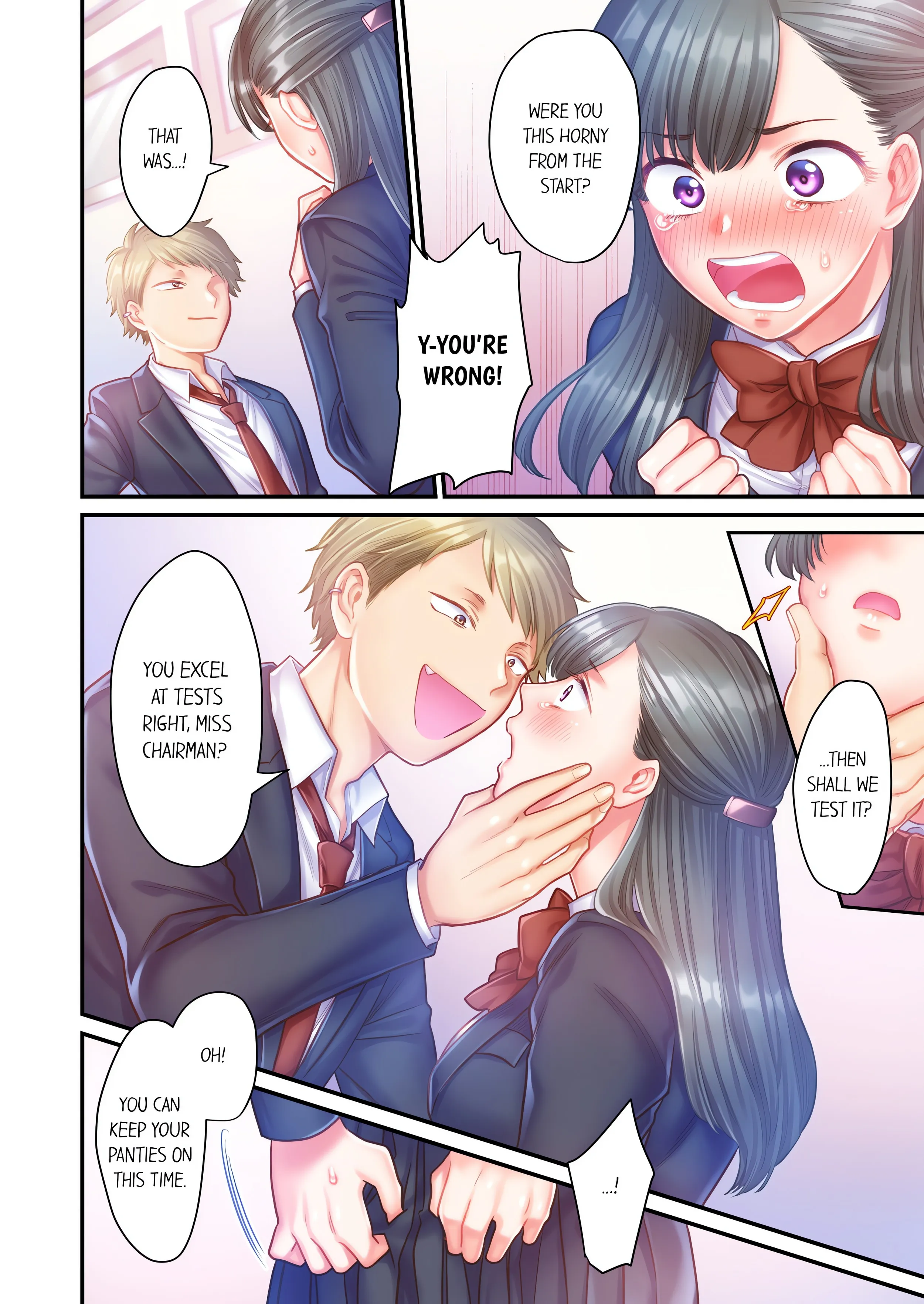 NTR Underneath Her Skirt (Uncensored) Chapter 4 page 6 - 