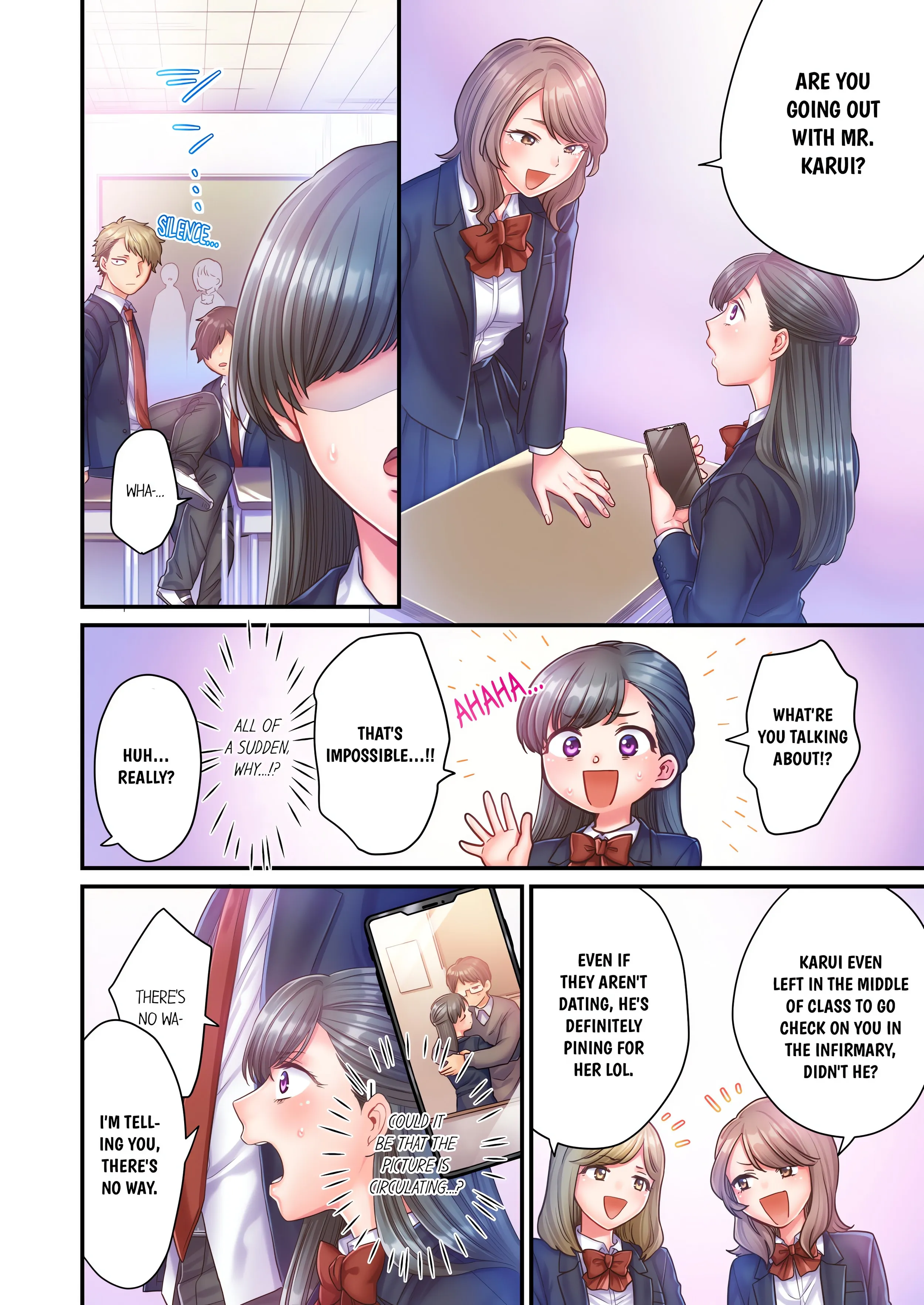 NTR Underneath Her Skirt (Uncensored) Chapter 7 page 2 - 