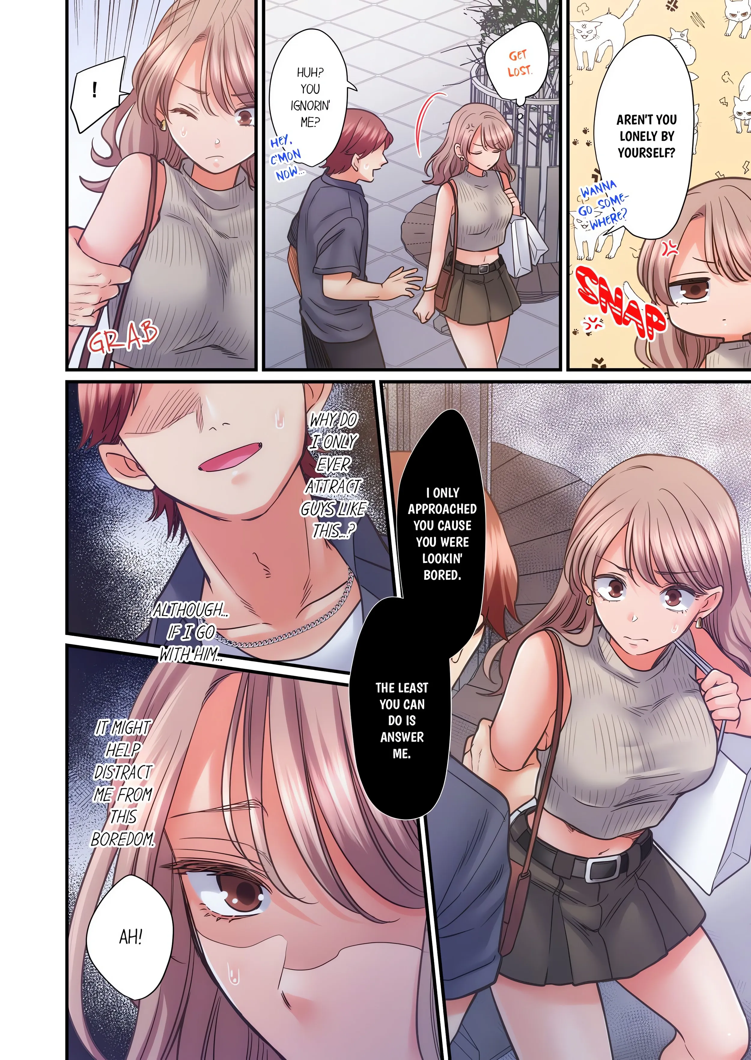 NTR Underneath Her Skirt (Uncensored) Chapter 91 page 4 - 