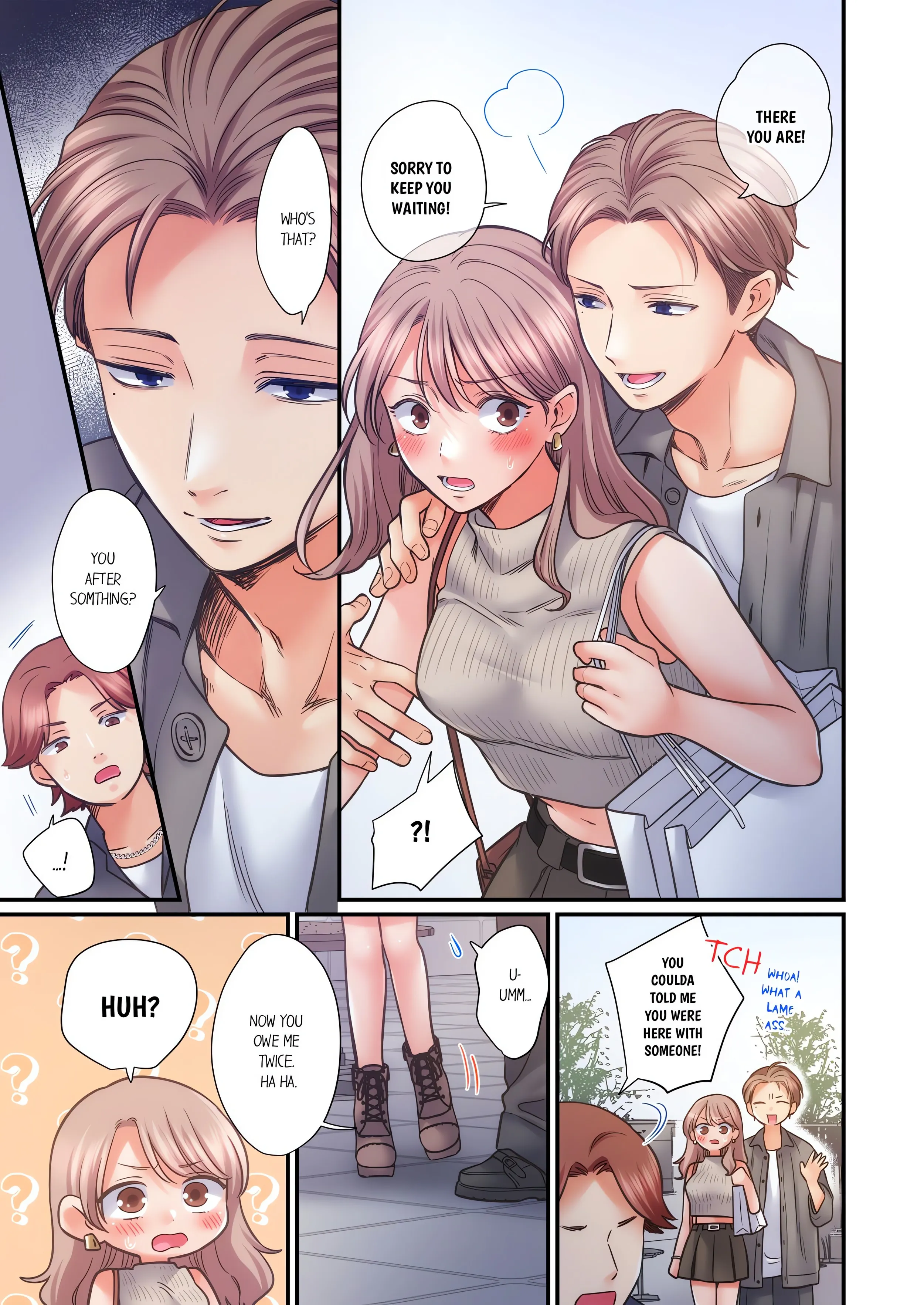 NTR Underneath Her Skirt (Uncensored) Chapter 91 page 5 - 