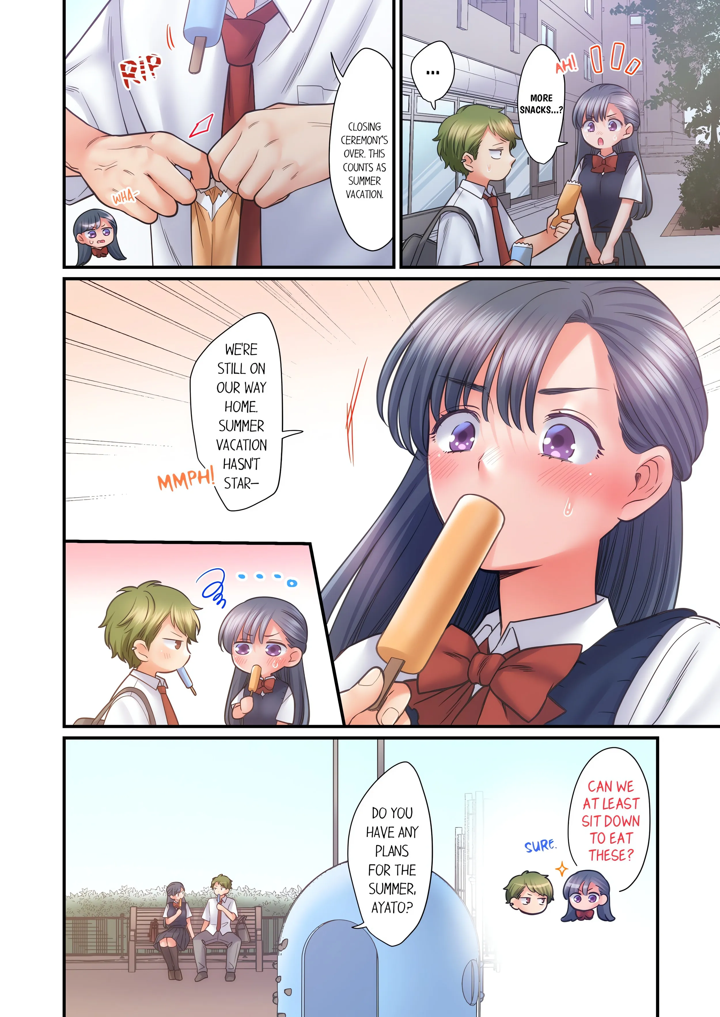 NTR Underneath Her Skirt (Uncensored) Chapter 94 page 2 - 