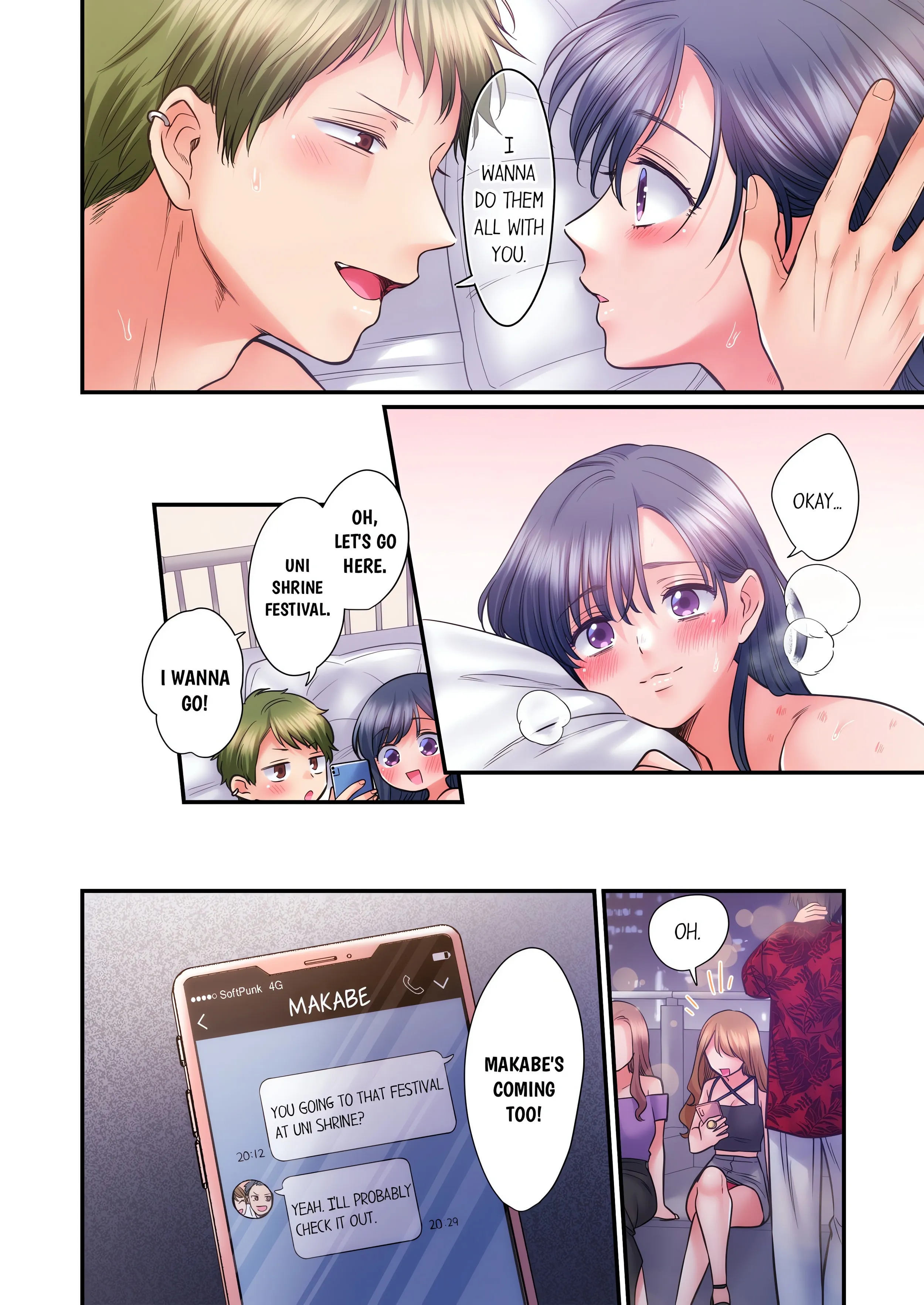 NTR Underneath Her Skirt (Uncensored) Chapter 96 page 8 - 