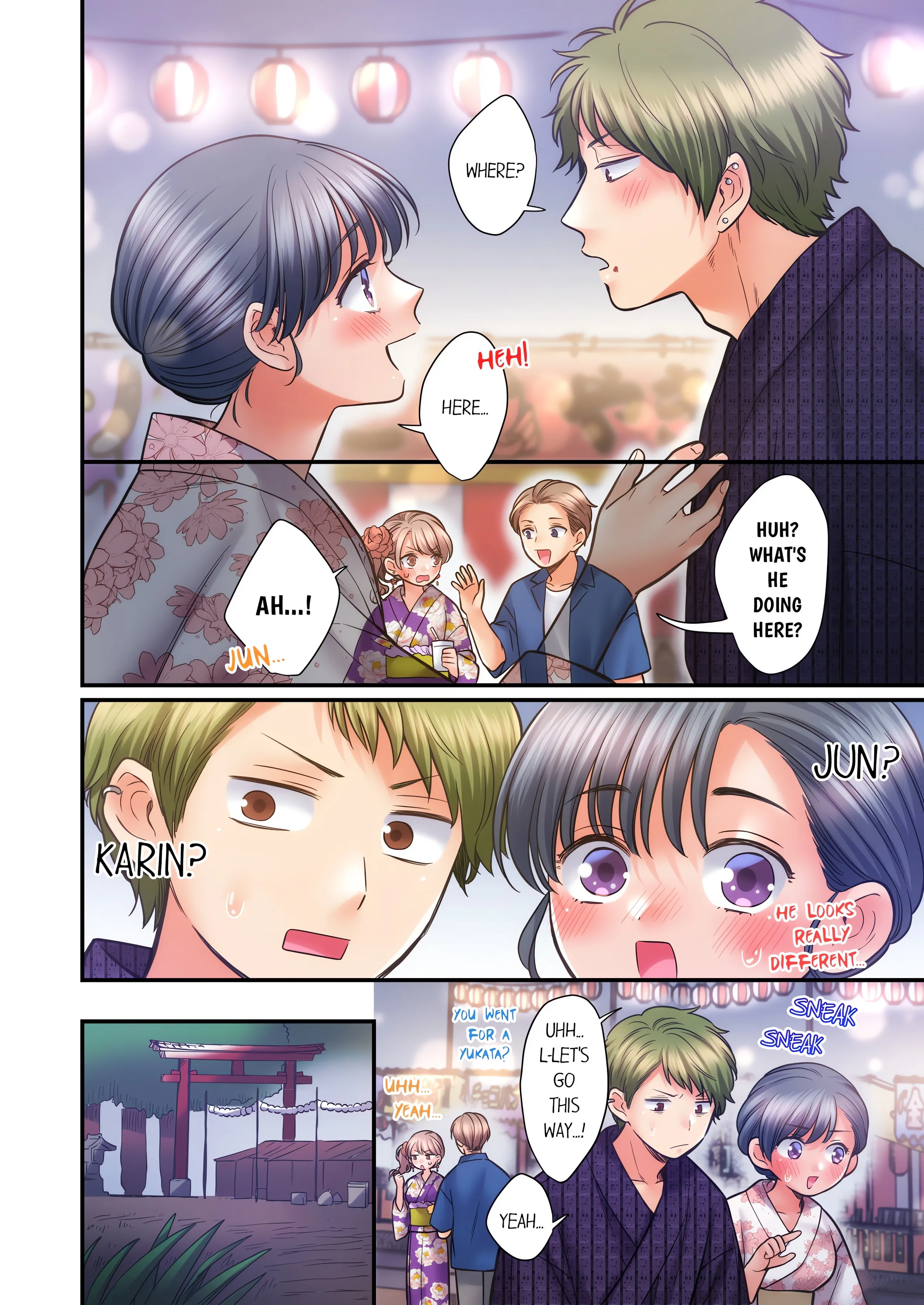 NTR Underneath Her Skirt (Uncensored) Chapter 97 page 4 - 