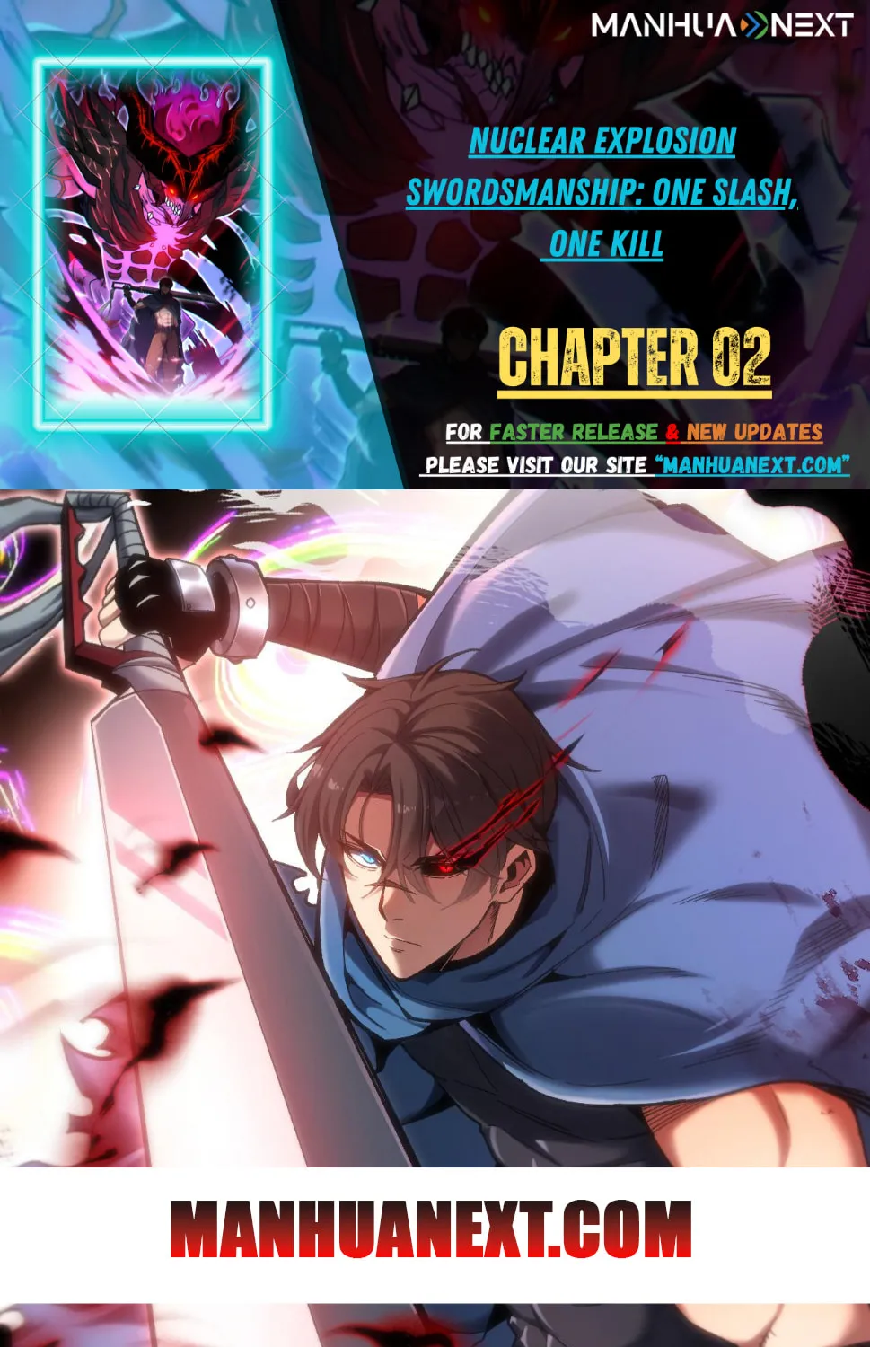 Nuclear Explosion Sword Technique, I kill one with one sword Chapter 2 page 1 - 