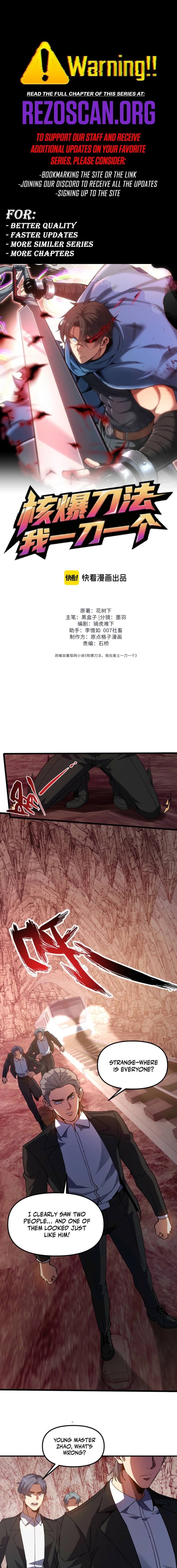 Nuclear Explosion Swordsmanship One Slash, One Kill Chapter 15 page 1 - 