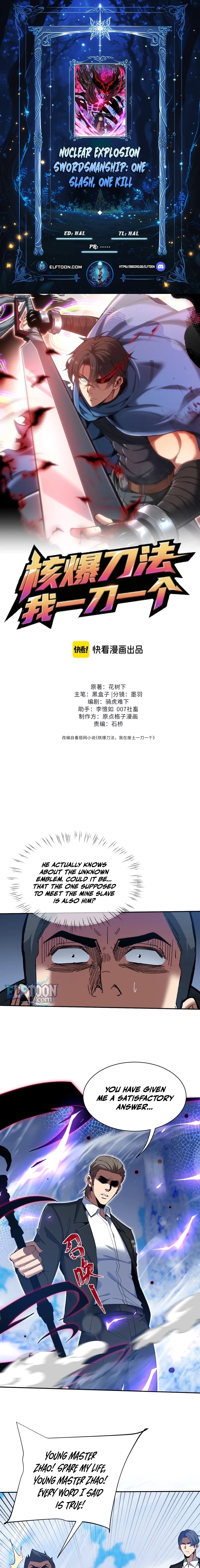 Nuclear Explosion Swordsmanship One Slash, One Kill Chapter 22 page 1 - 