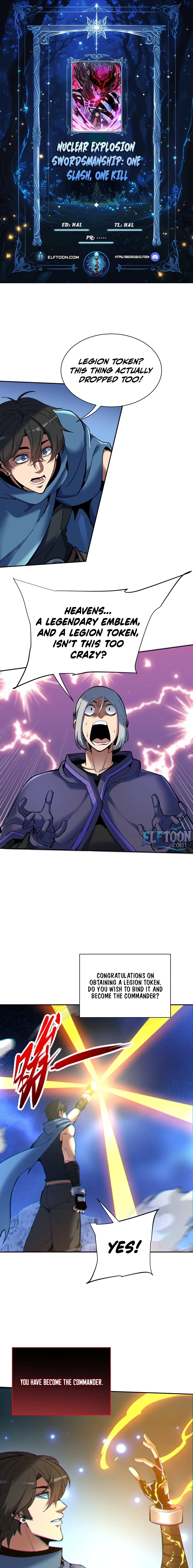 Nuclear Explosion Swordsmanship One Slash, One Kill Chapter 24 page 1 - 