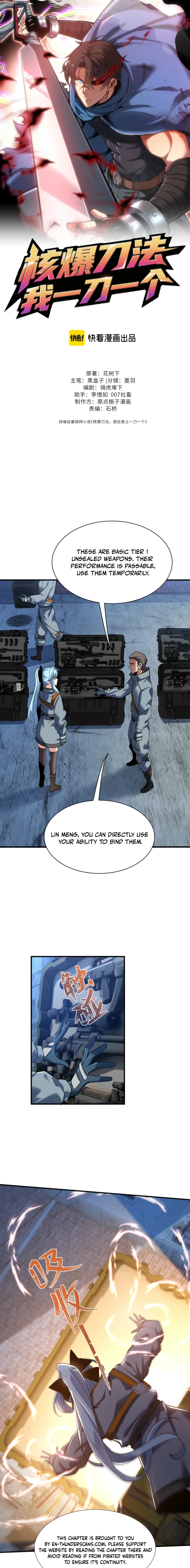 Nuclear Explosion Swordsmanship One Slash, One Kill Chapter 30 page 2 - 