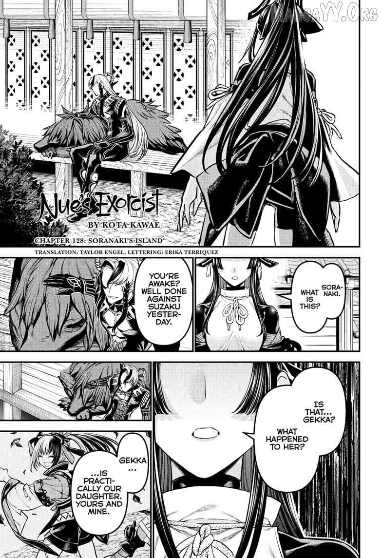 Nue no Onmyouji Chapter 128 page 1 - 