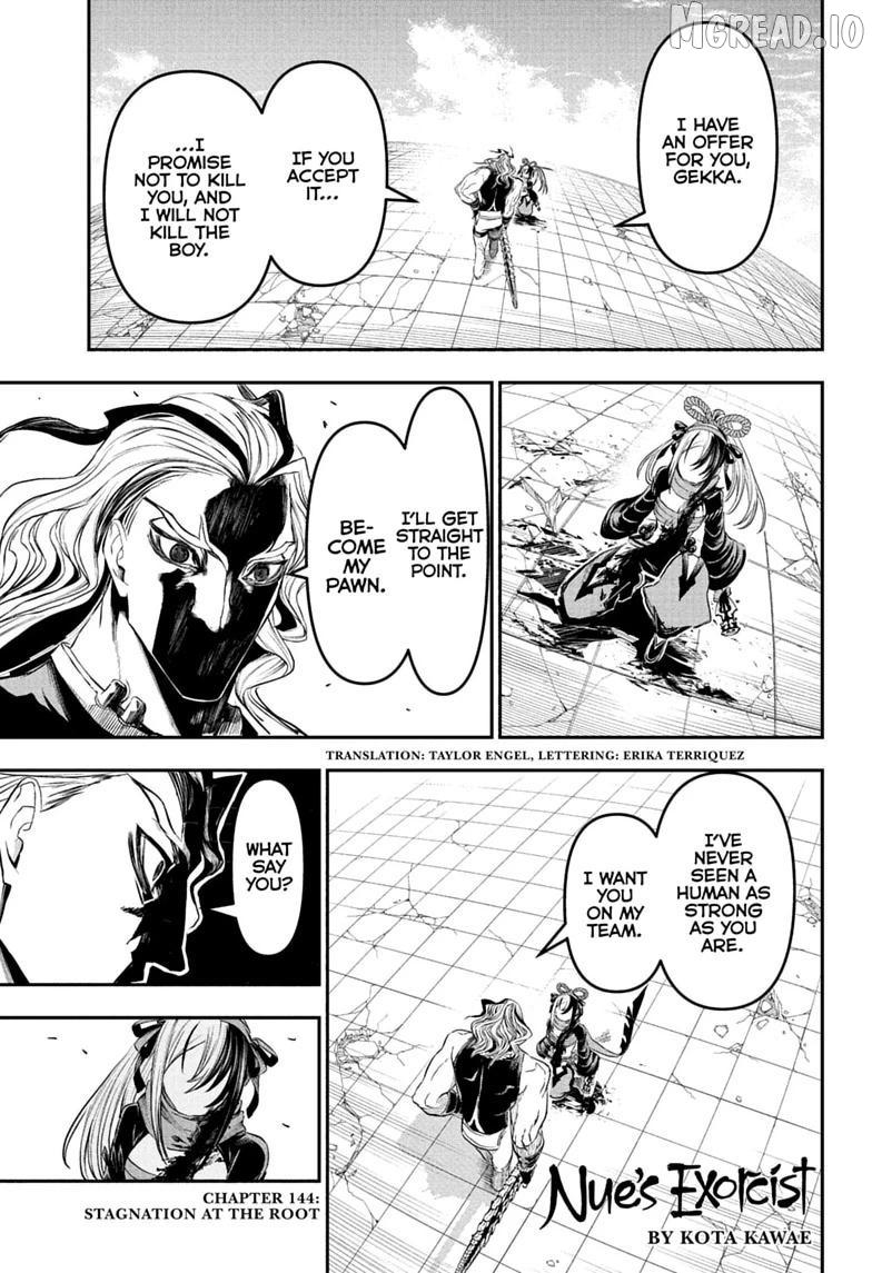Nue no Onmyouji Chapter 144 page 1 - 
