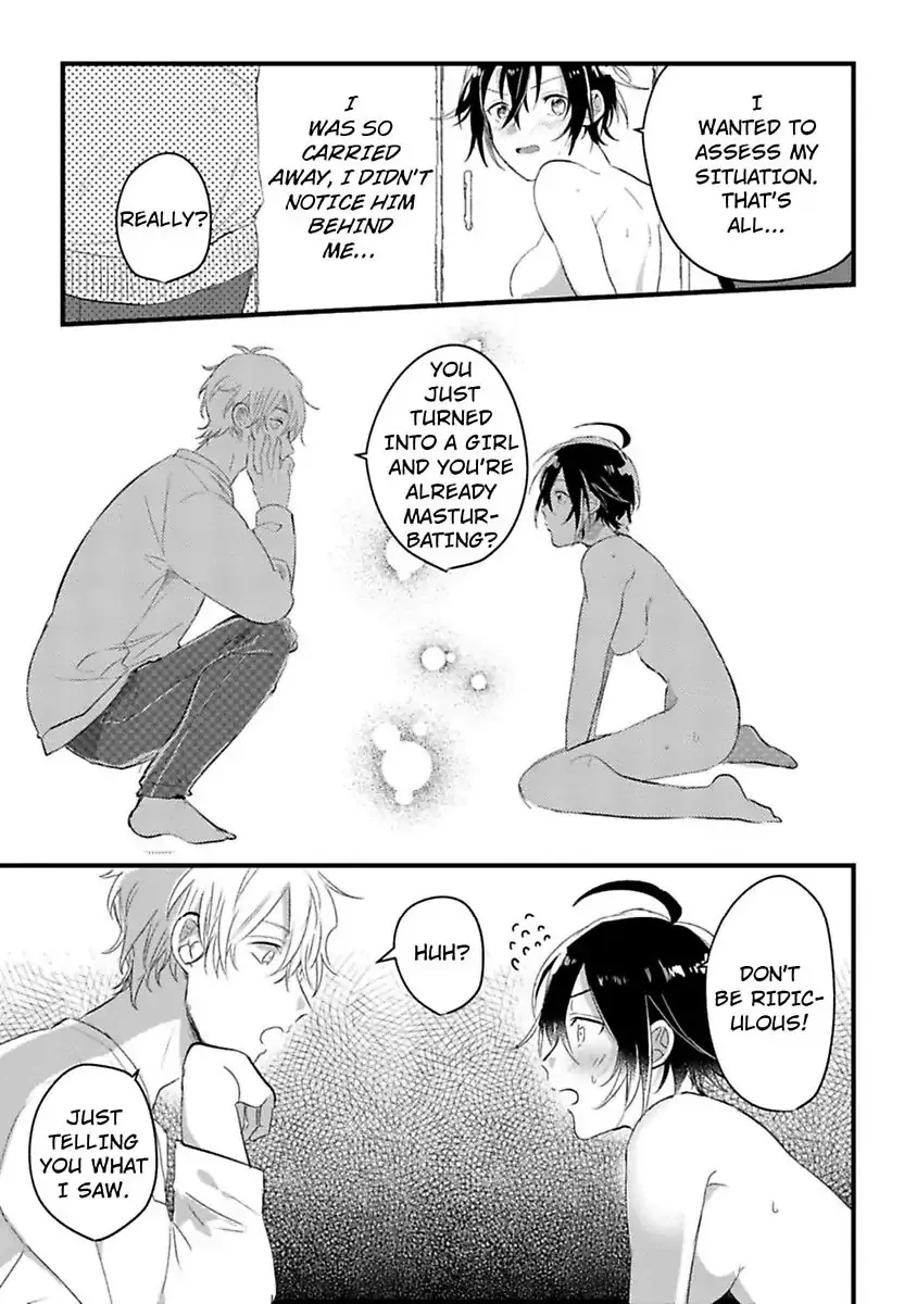 Nyotaika Shitara Kanojo No Futago No Ani To Shichaimashita Chapter 1 page 23 - 