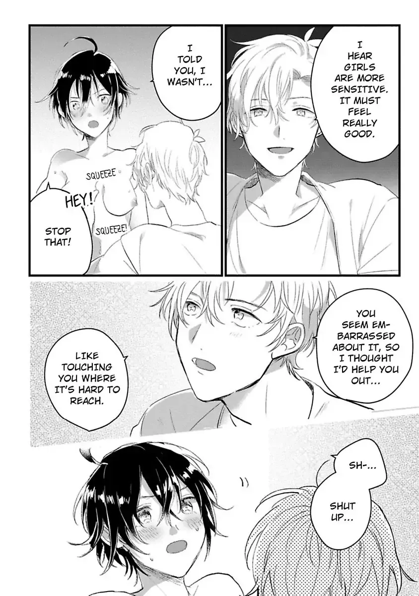 Nyotaika Shitara Kanojo No Futago No Ani To Shichaimashita Chapter 1 page 24 - 