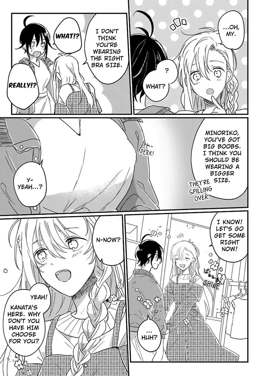 Nyotaika Shitara Kanojo No Futago No Ani To Shichaimashita Chapter 4 page 11 - 