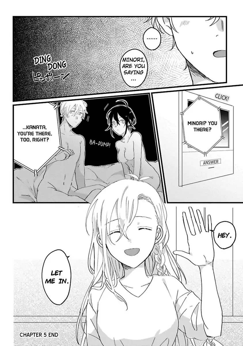 Nyotaika Shitara Kanojo No Futago No Ani To Shichaimashita Chapter 5 page 28 - 