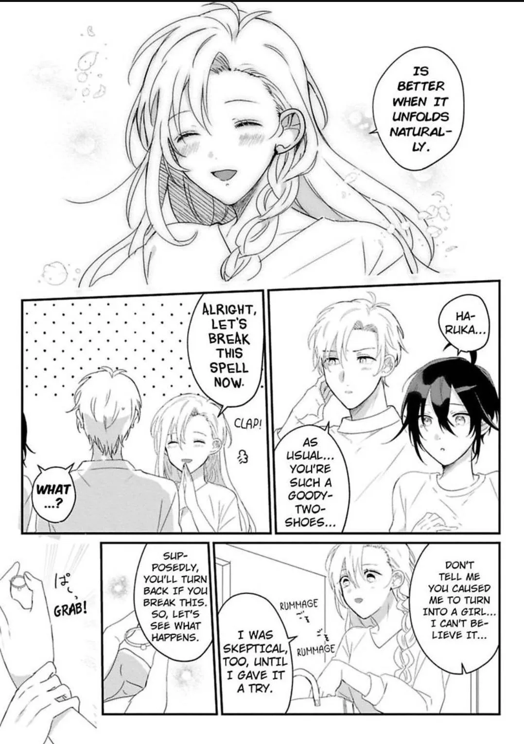 Nyotaika Shitara Kanojo No Futago No Ani To Shichaimashita Chapter 6 page 10 - 