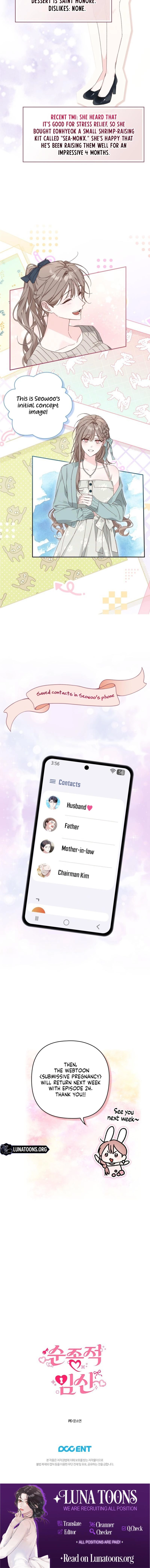 Obedient Pregnancy Chapter 23.1 page 2 - 