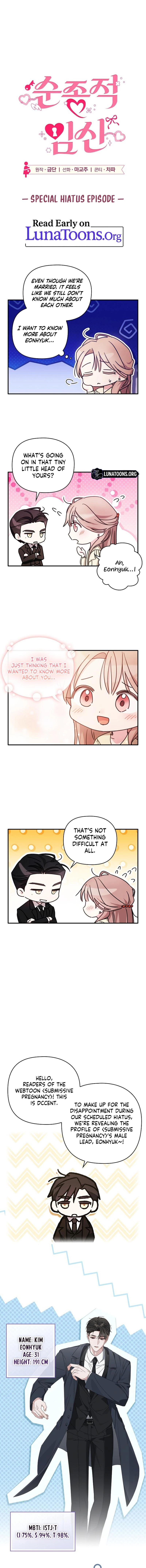 Obedient Pregnancy Chapter 27.1 page 1 - 