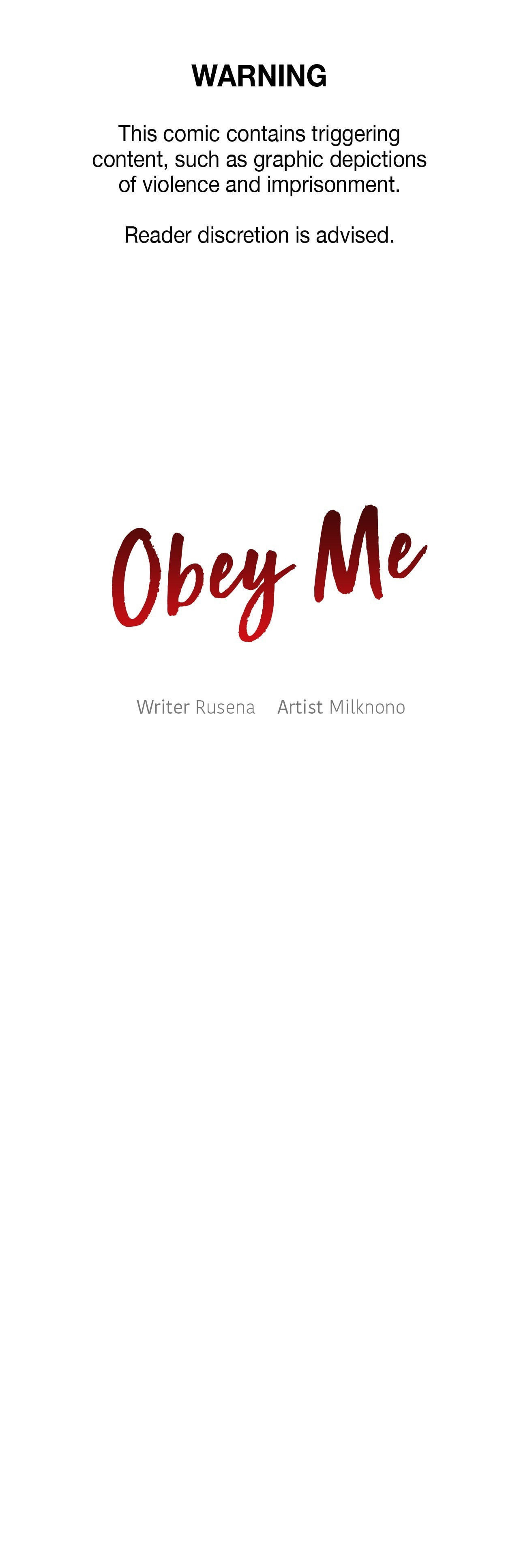 Obey Me Chapter 19 page 1 - 