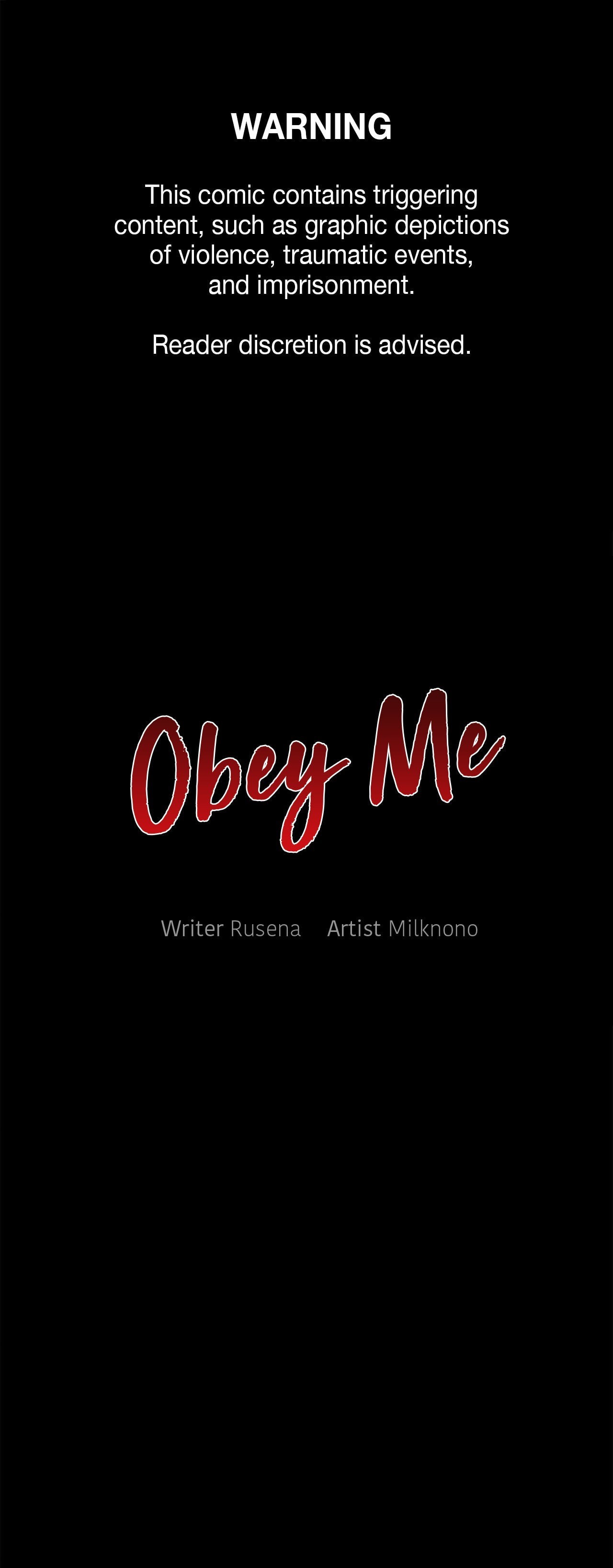 Obey Me Chapter 27 page 1 - 