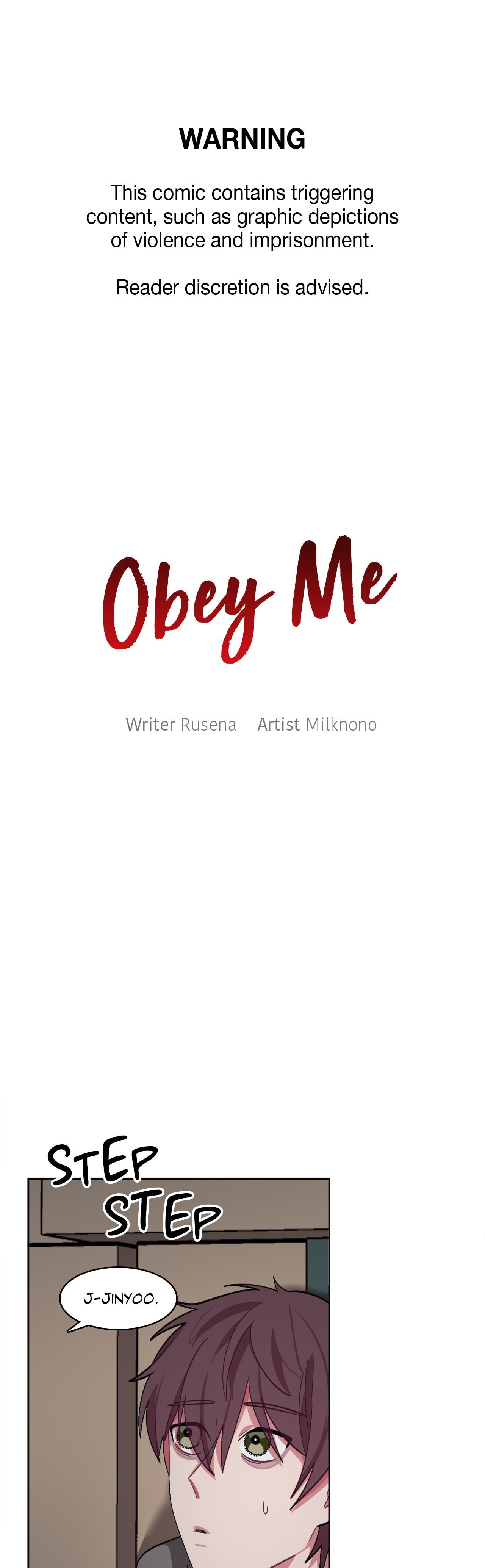 Obey Me Chapter 28 page 1 - 
