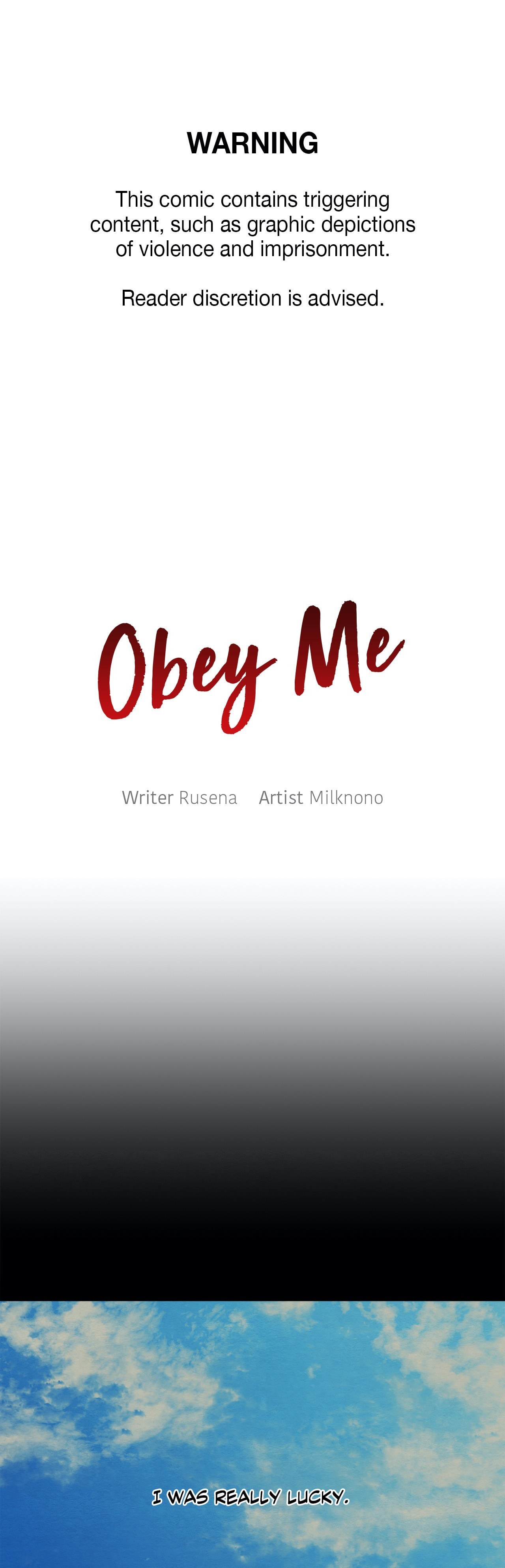 Obey Me Chapter 39 page 1 - 