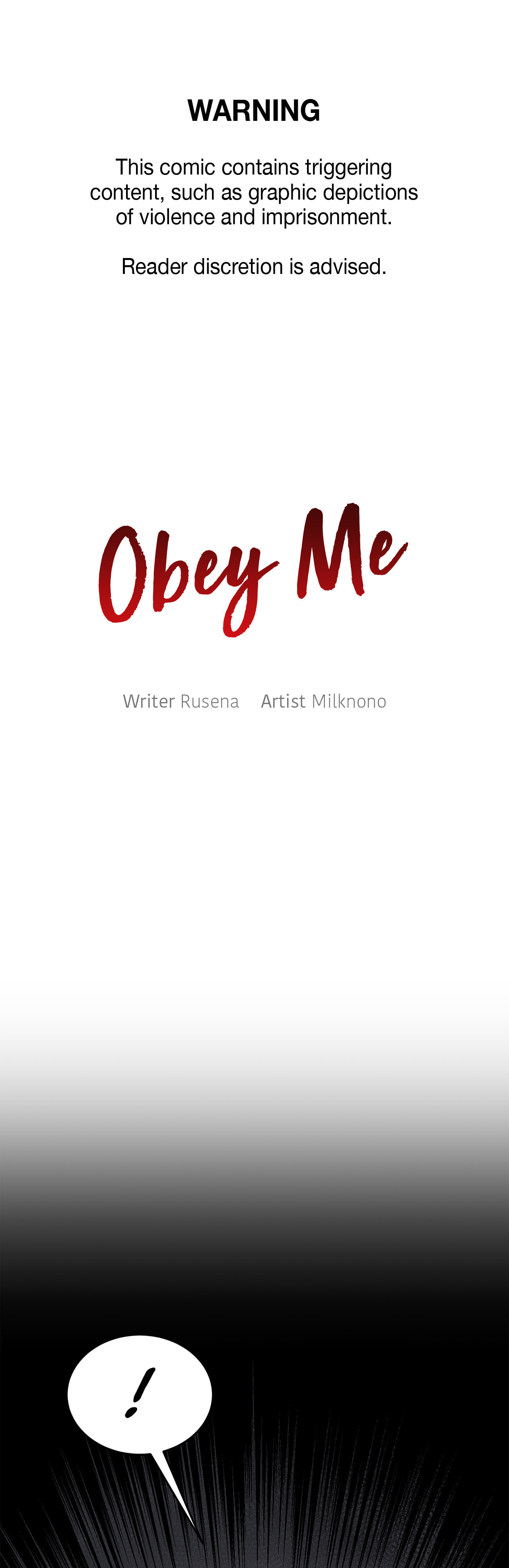 Obey Me Chapter 7 page 1 - 