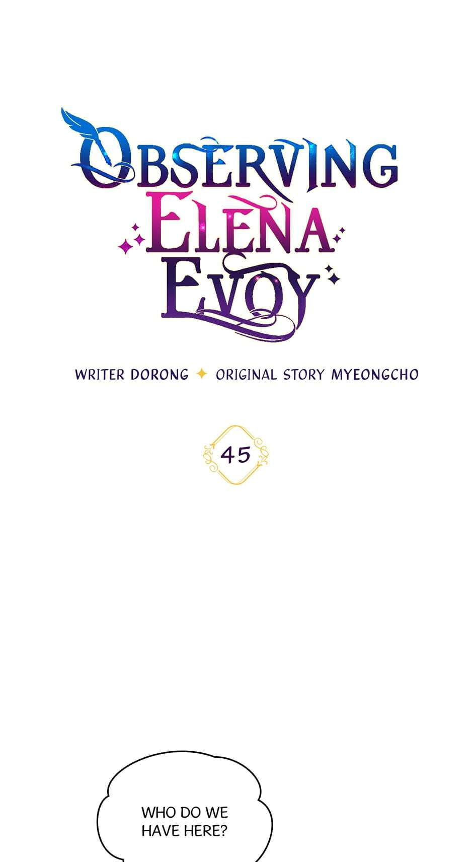 Observing Elena Evoy Chapter 45 page 19 - 