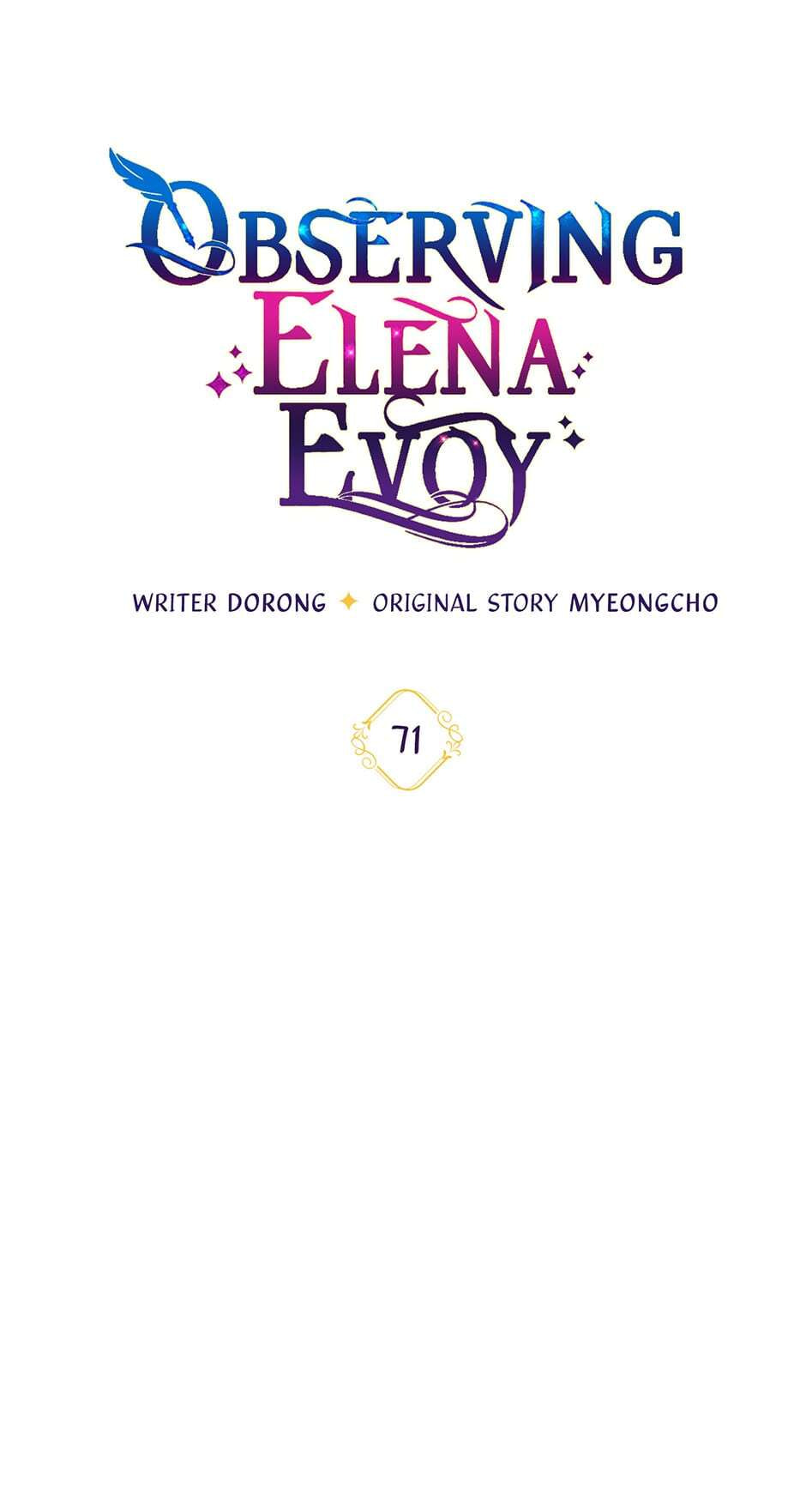 Observing Elena Evoy Chapter 71 page 6 - 