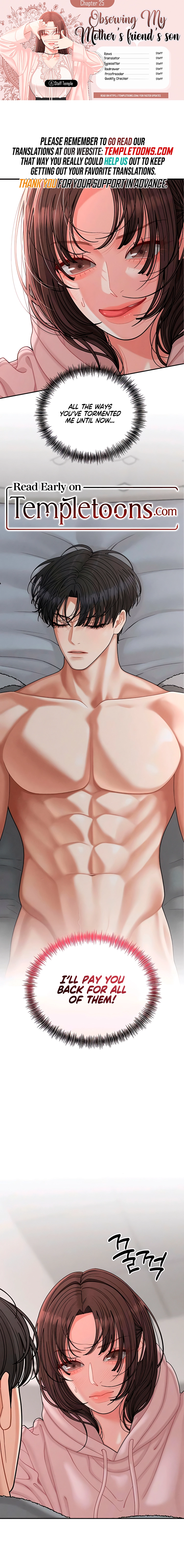 Observing My Mom’sFriend’s Son Chapter 25 page 1 - 