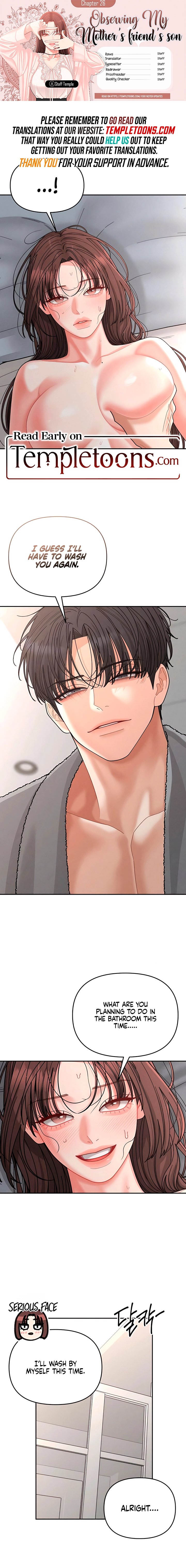 Observing My Mom’sFriend’s Son Chapter 26 page 1 - 