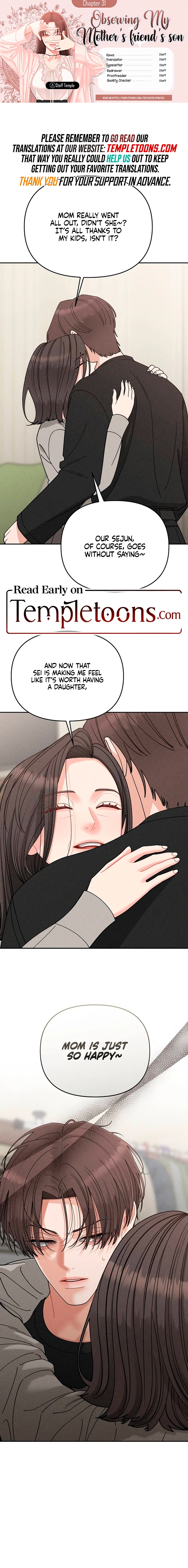 Observing My Mom’sFriend’s Son Chapter 31 page 1 - 