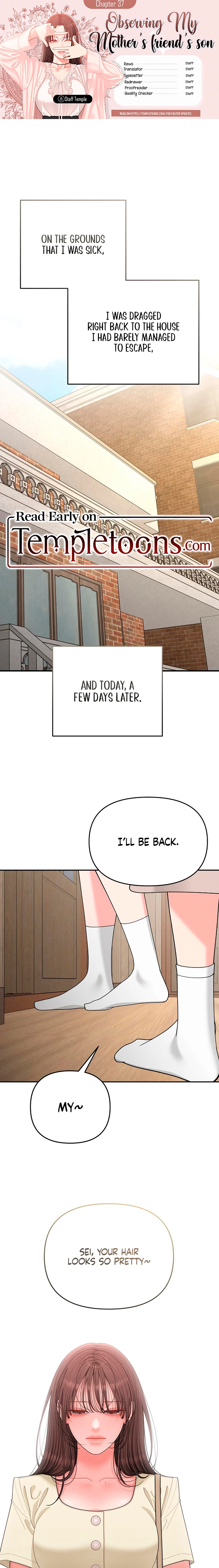 Observing My Mom’sFriend’s Son Chapter 37 page 1 - 