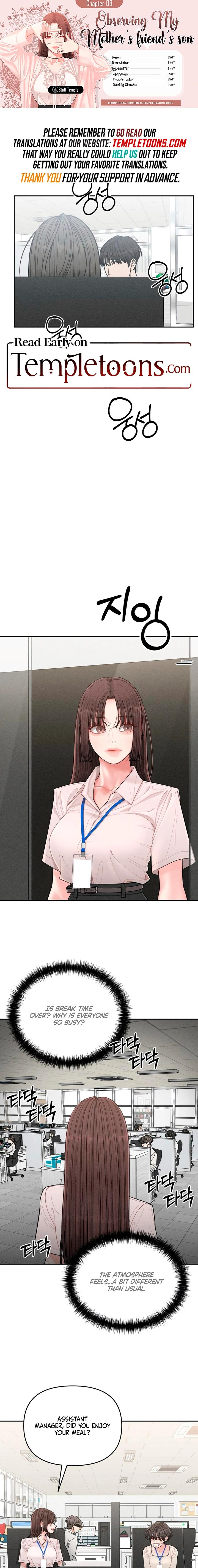Observing My Mom’sFriend’s Son Chapter 8 page 1 - 