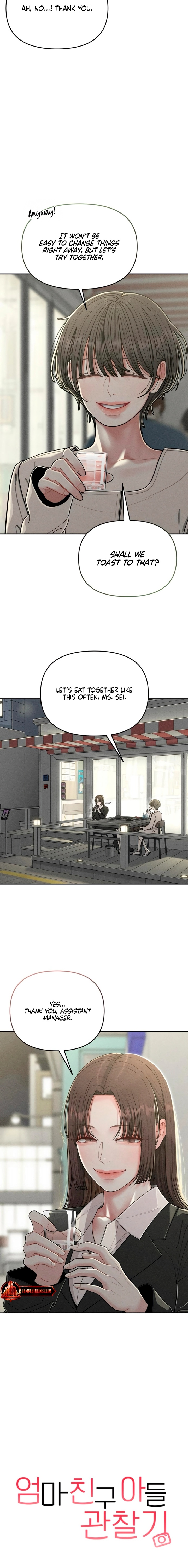 Observing My Mom’sFriend’s Son Chapter 8 page 10 - 