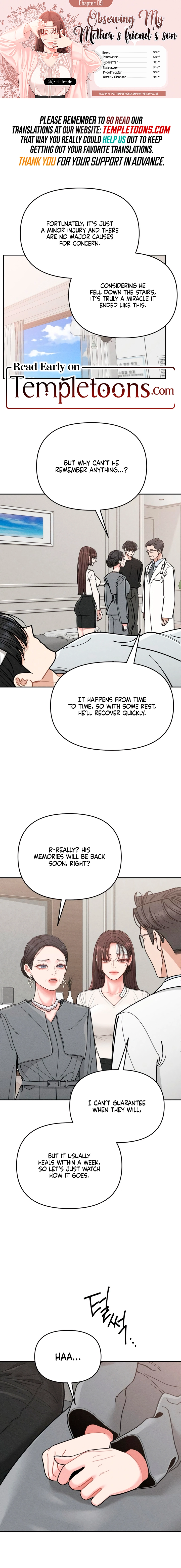 Observing My Mom’sFriend’s Son Chapter 9 page 1 - 