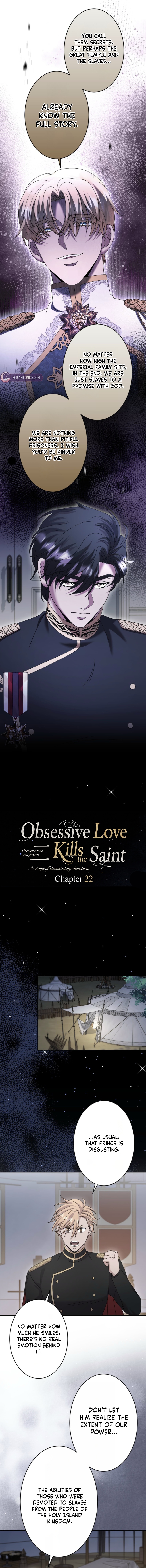 Obsessive Love Kills the Saint Chapter 22 page 7 - 