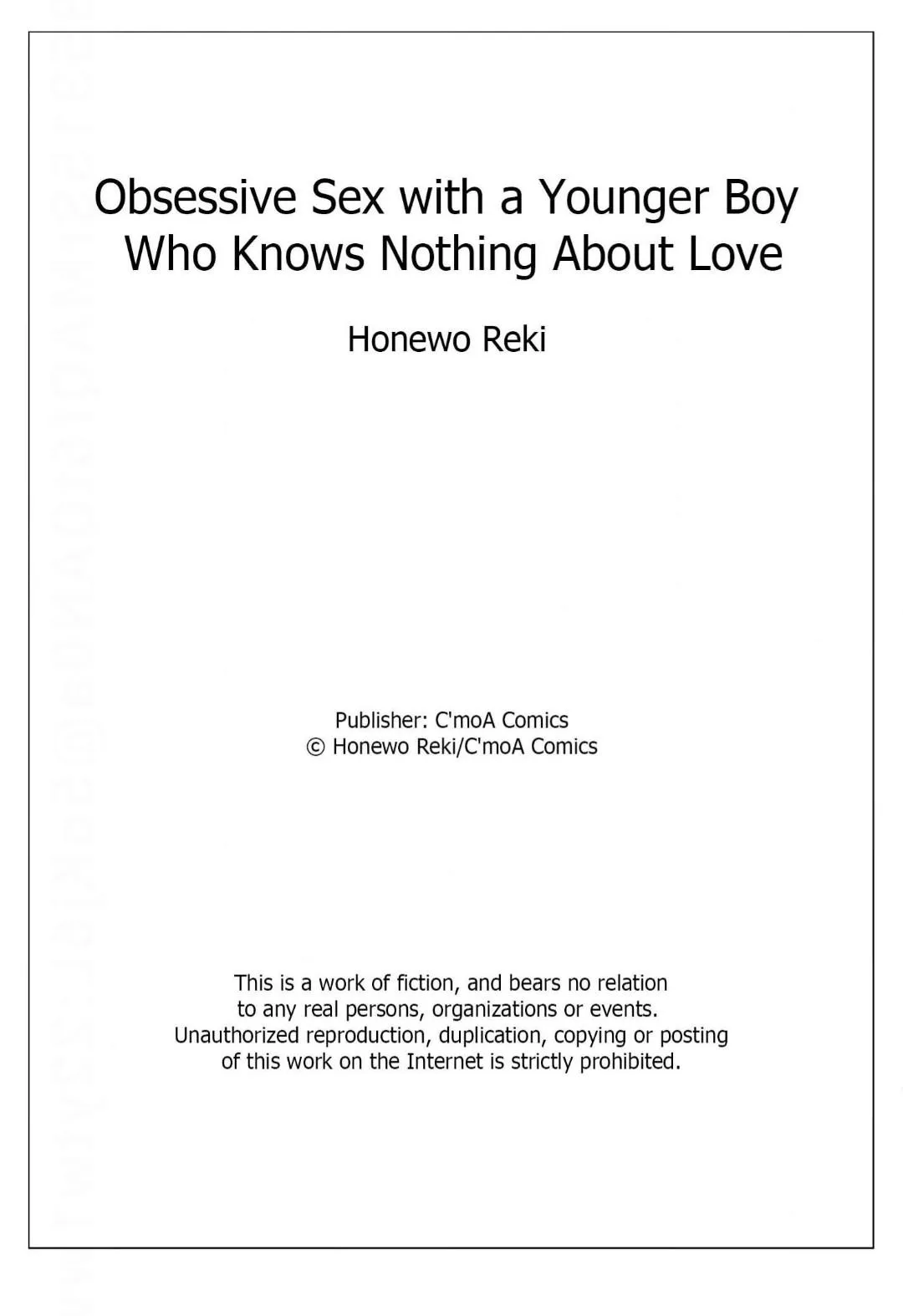 Obsessive Sex with a Younger Boy Who Knows Nothing About Love Chapter 1 page 30 - 