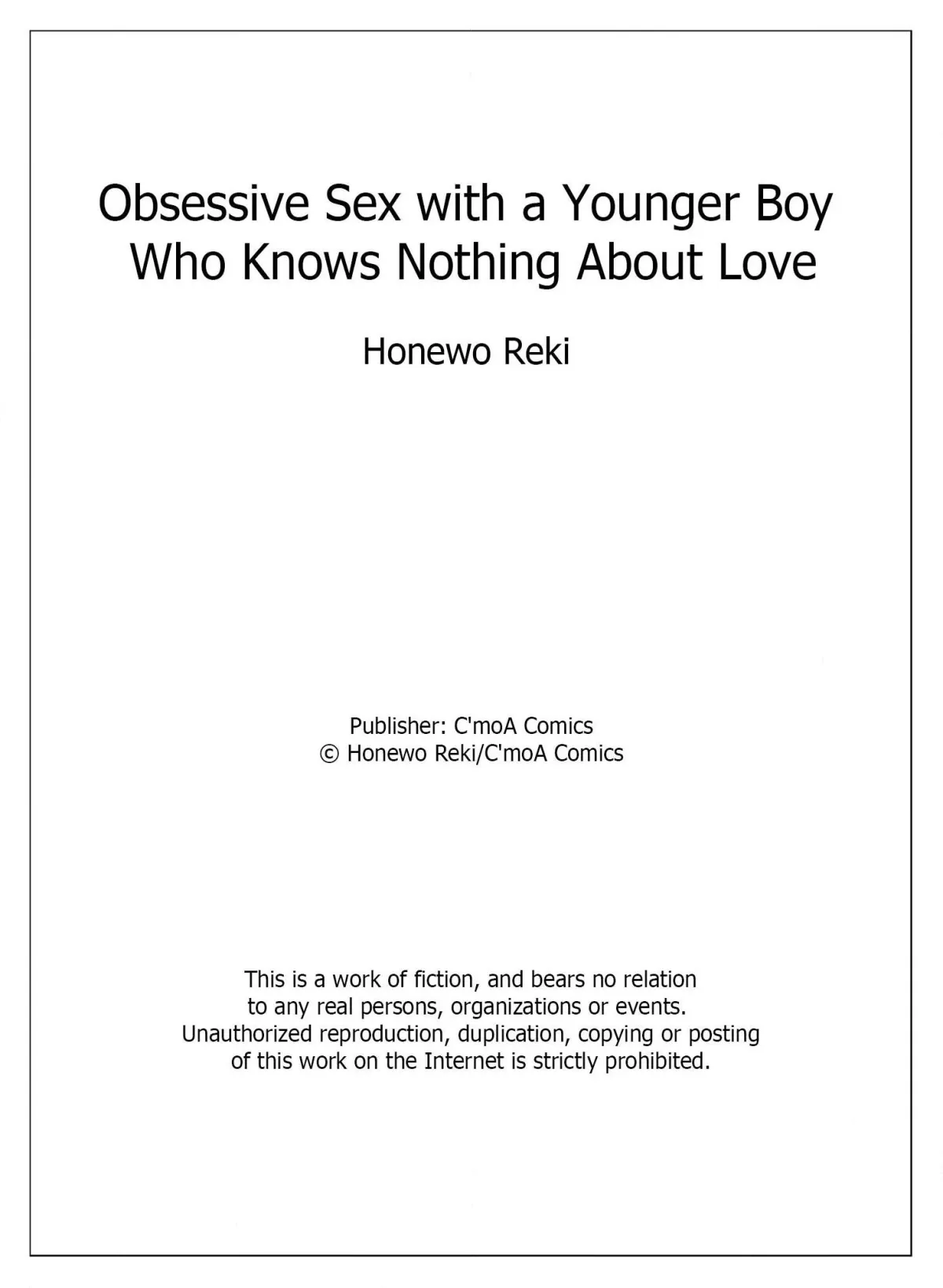 Obsessive Sex with a Younger Boy Who Knows Nothing About Love Chapter 5 page 32 - 