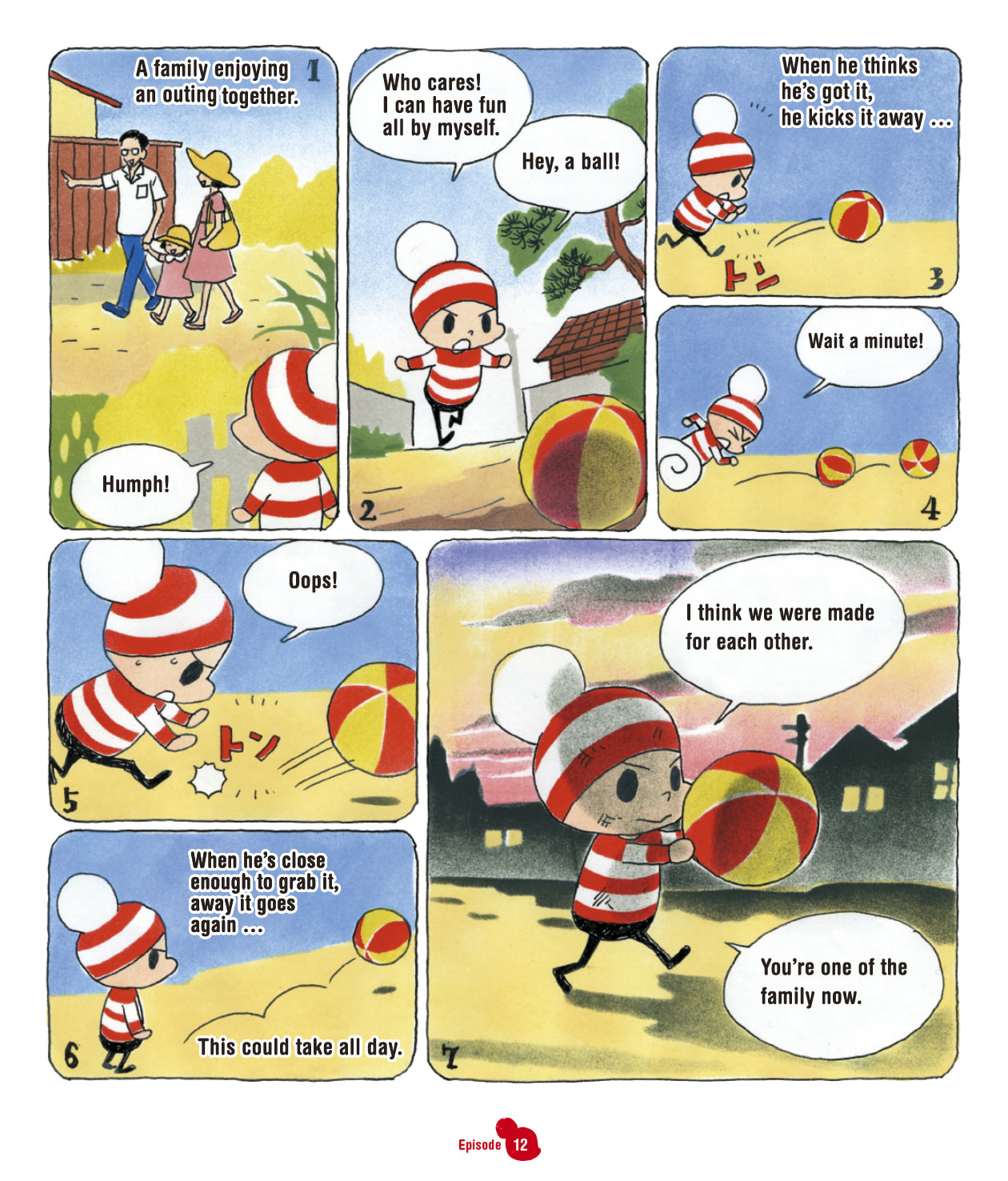 Ochibi-san Chapter 1 page 17 - 
