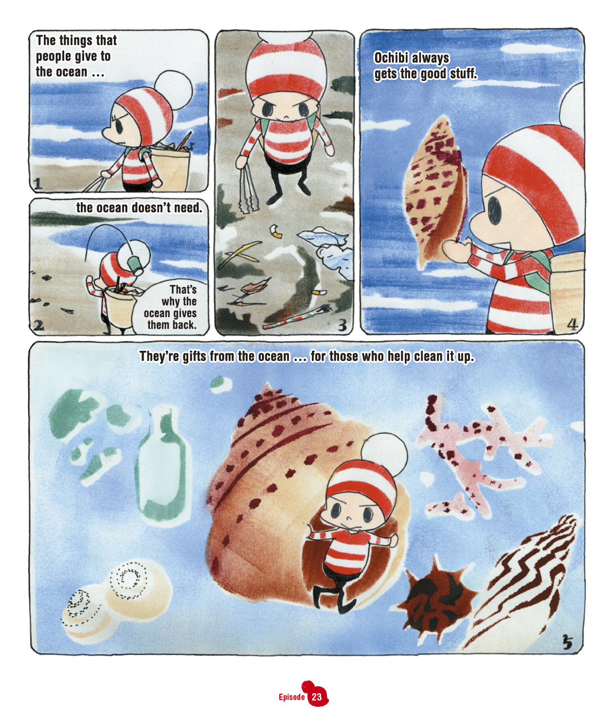 Ochibi-san Chapter 1 page 33 - 