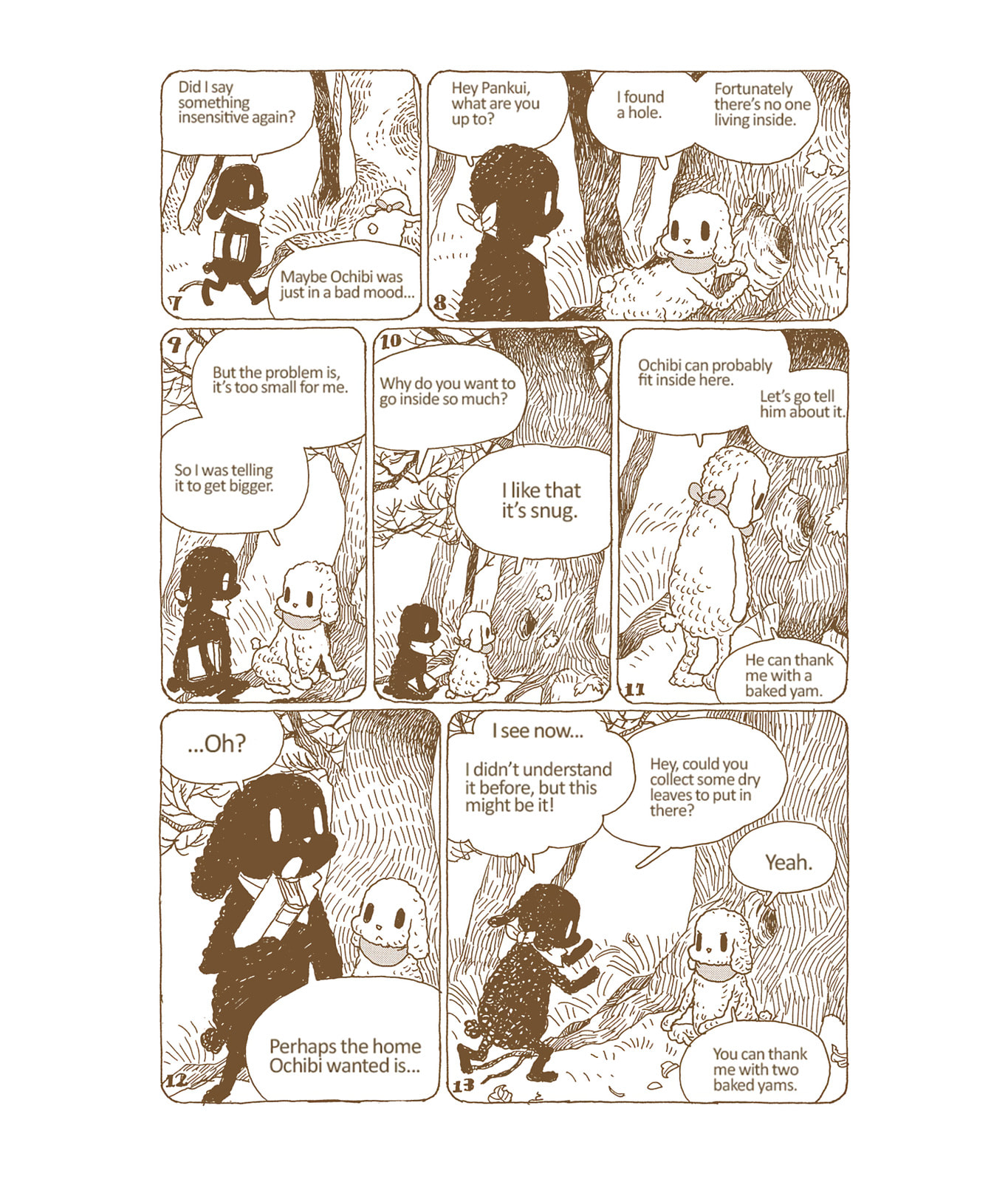 Ochibi-san Chapter 5 page 70 - 