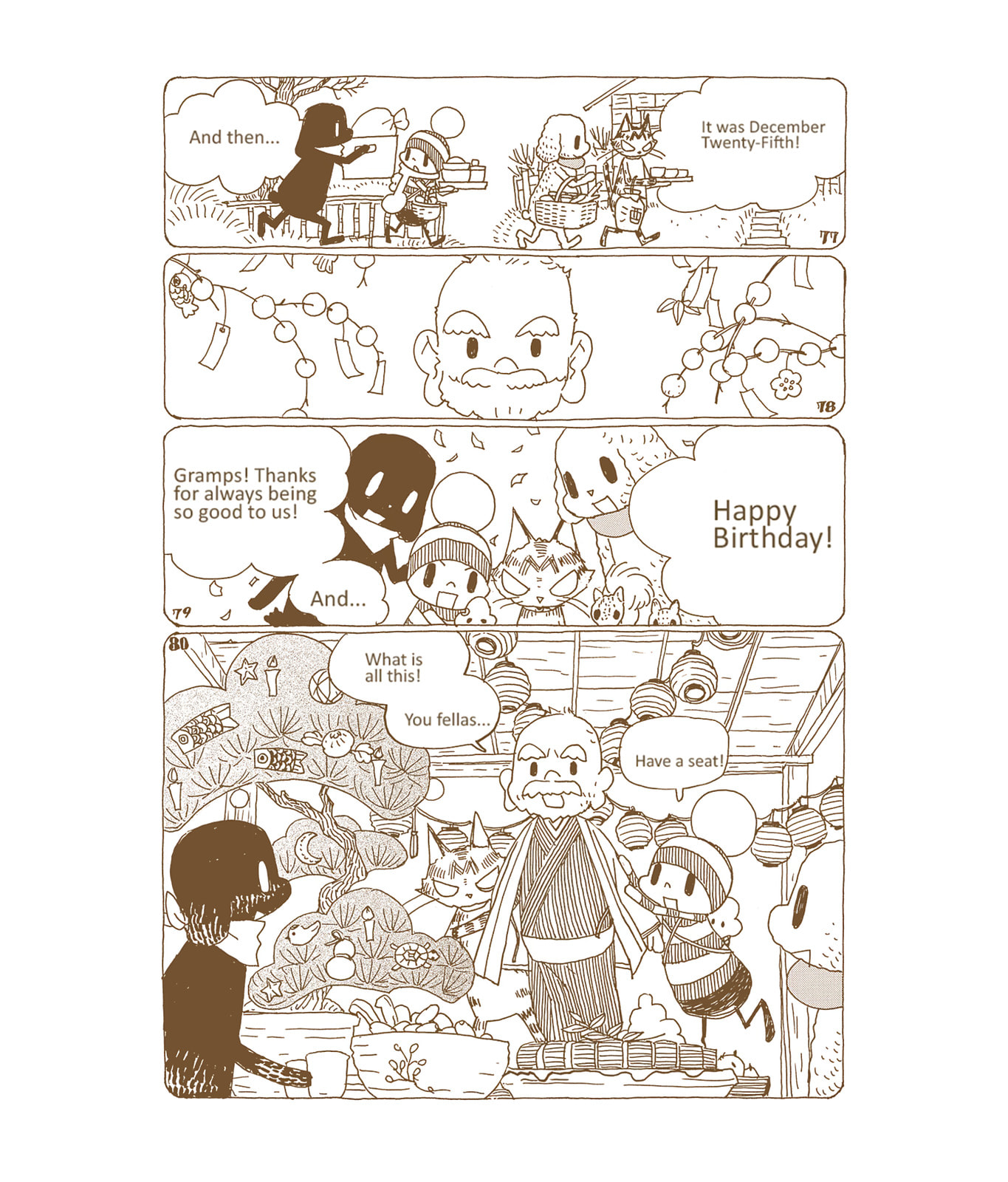 Ochibi-san Chapter 5 page 93 - 