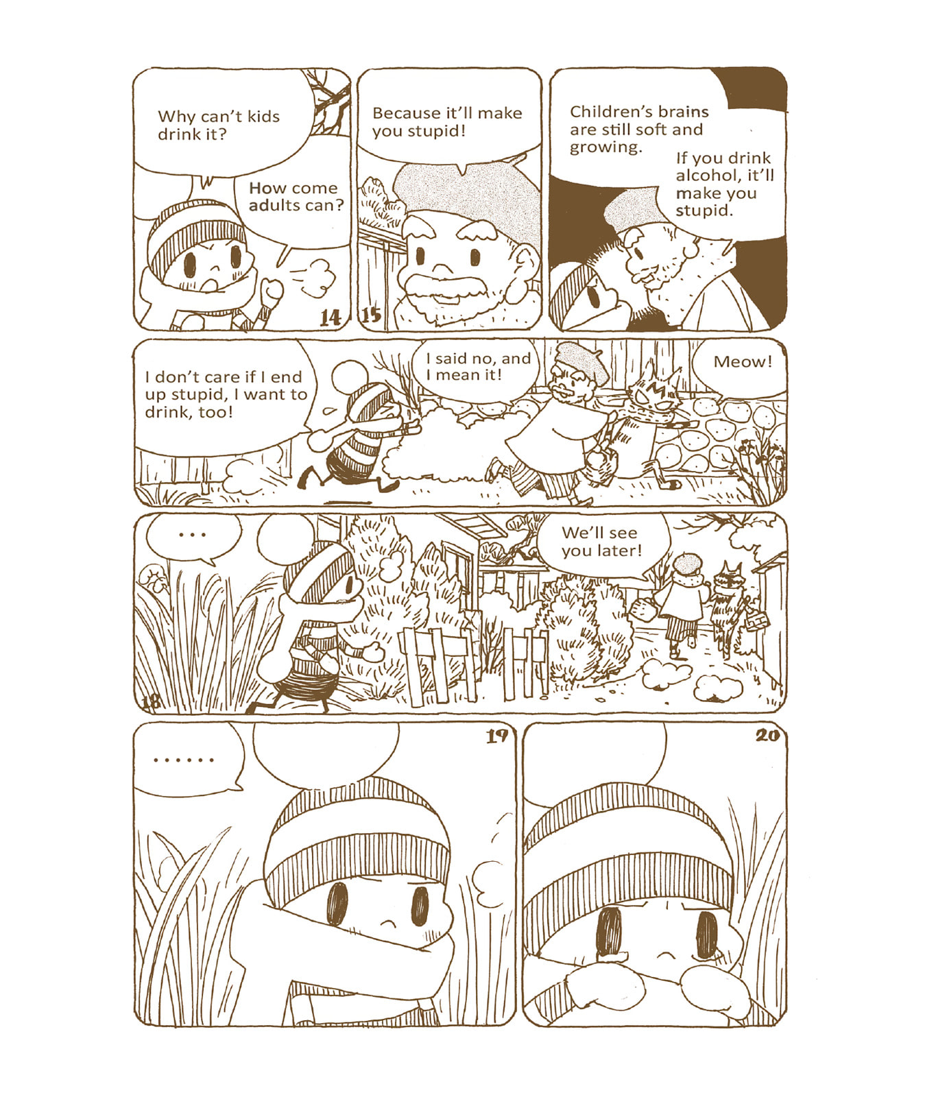 Ochibi-san Chapter 6 page 60 - 