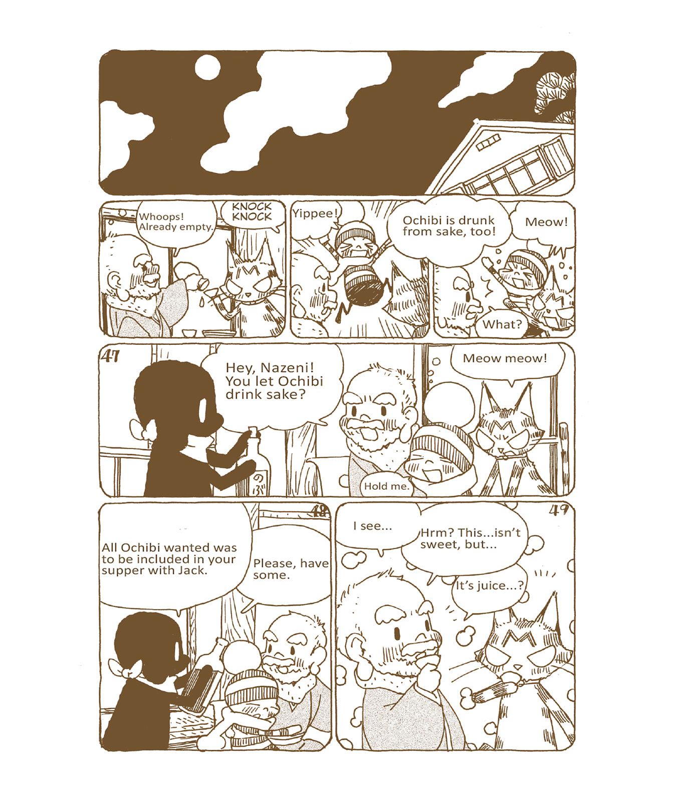 Ochibi-san Chapter 6 page 64 - 